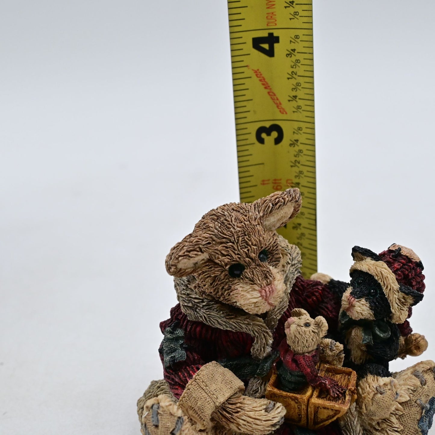Boyds Bears Resin Cookie the Santa Cat - Vintage 1994