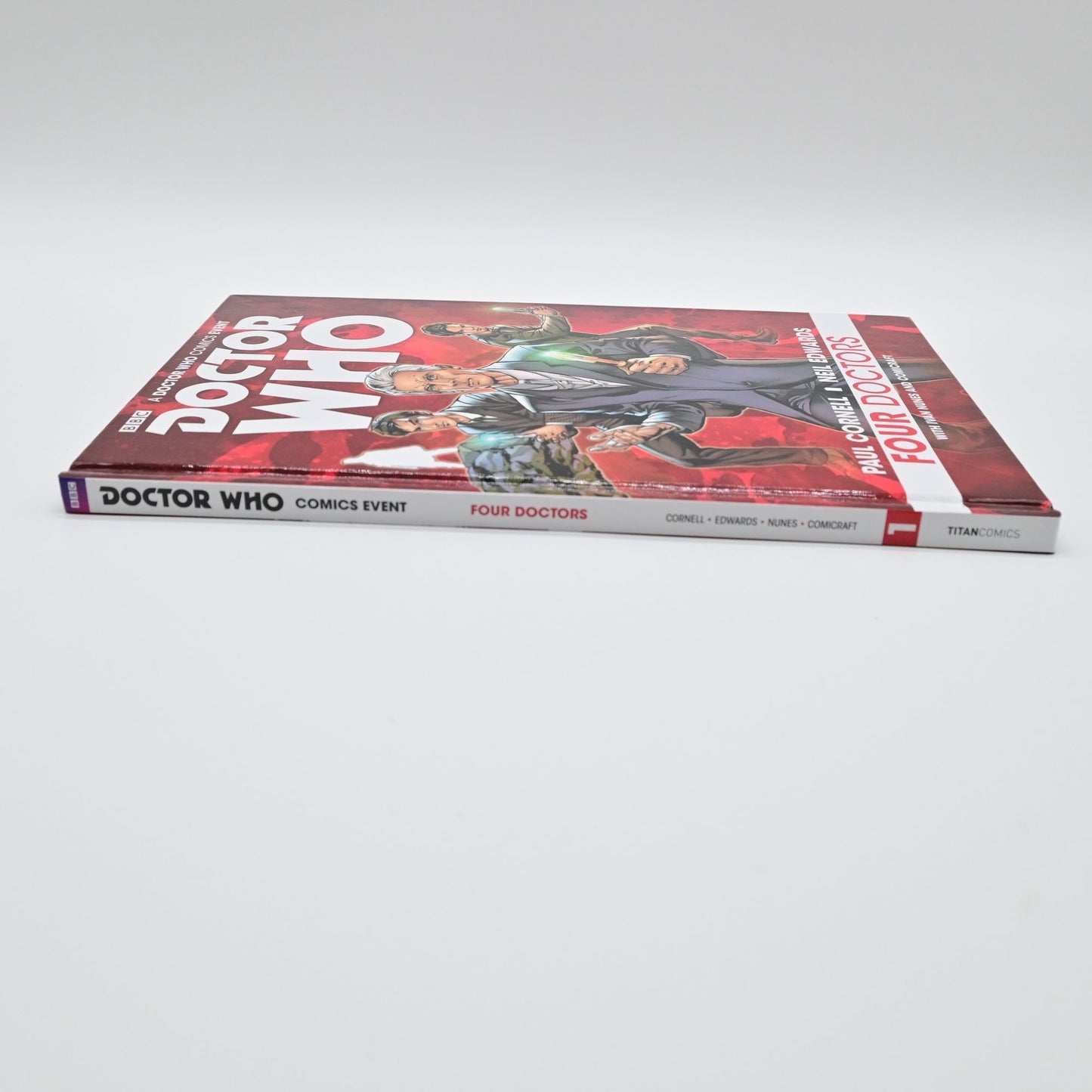 Doctor Who Four Doctors Graphic Novel By Paul Cornell Neil Edwards Hardcover