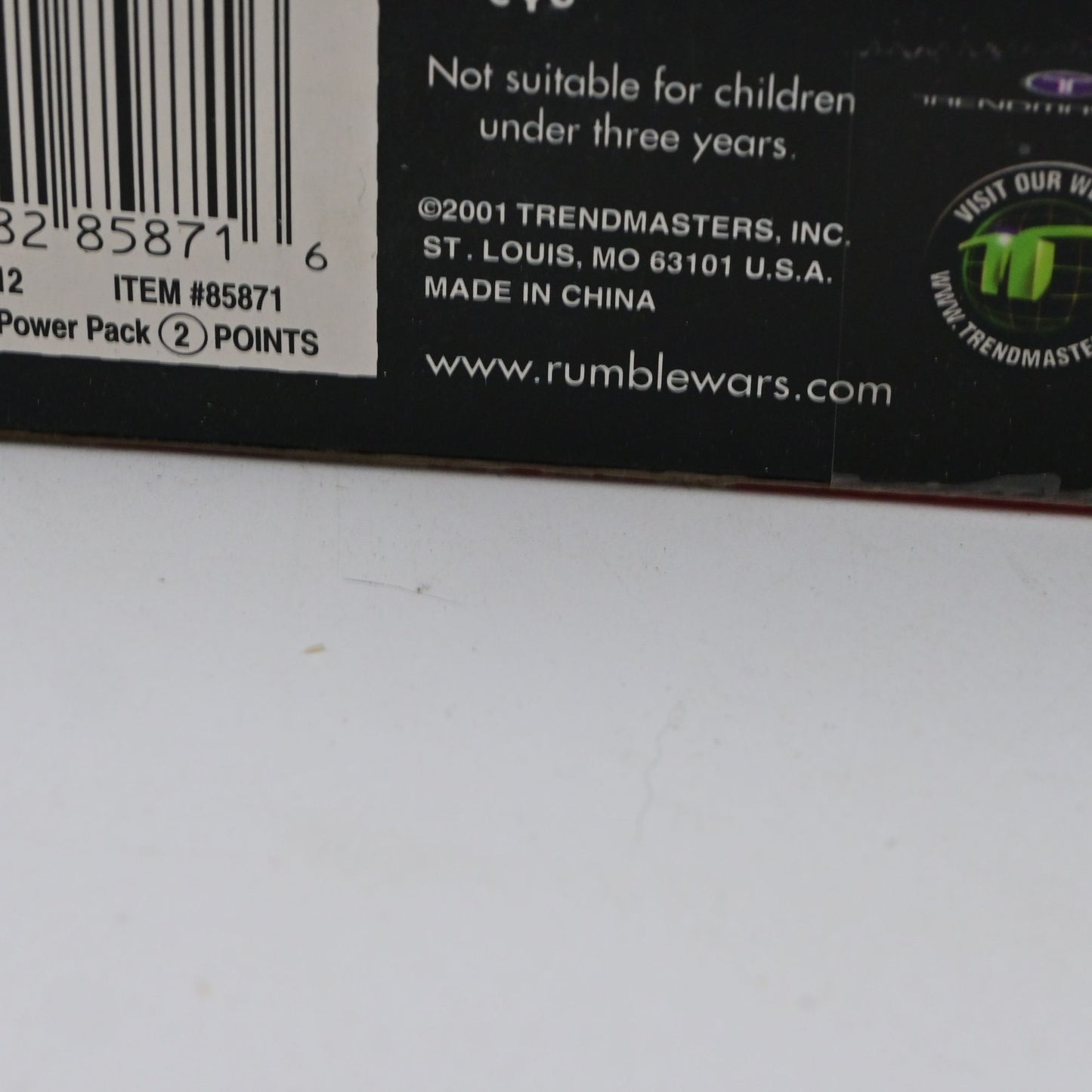 Vintage 2001 Rumble Wars Cyber Trooper Power Pack Action Figures Set Damaged Box