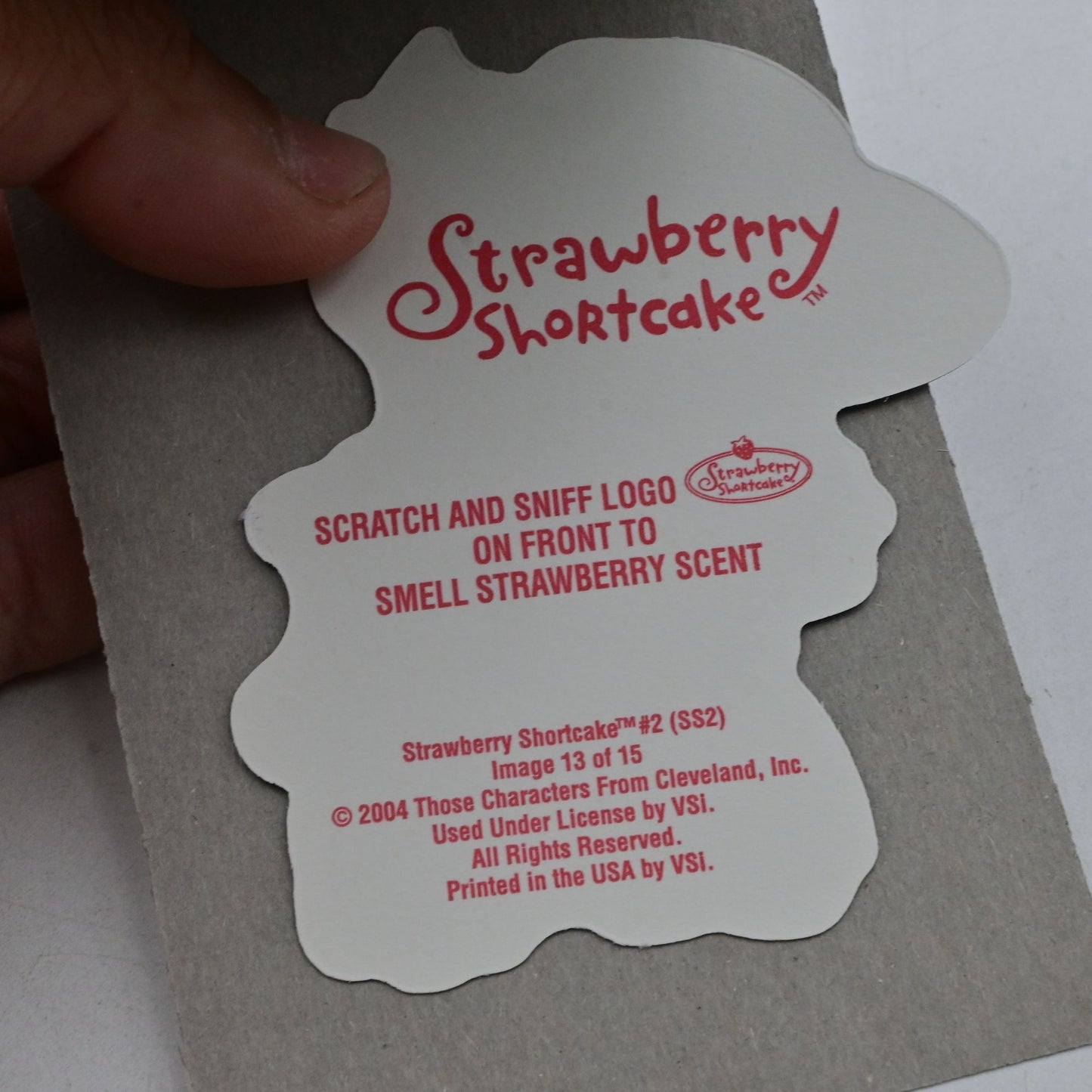Strawberry Shortcake Scratch & Sniff Stickers Complete Set Of 15 Vintage 2004