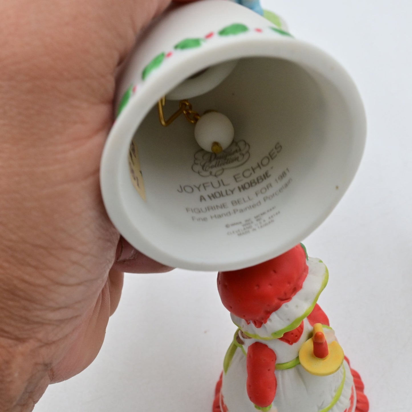 Holly Hobbie Figural Bell Bundle Of 4 - Vintage