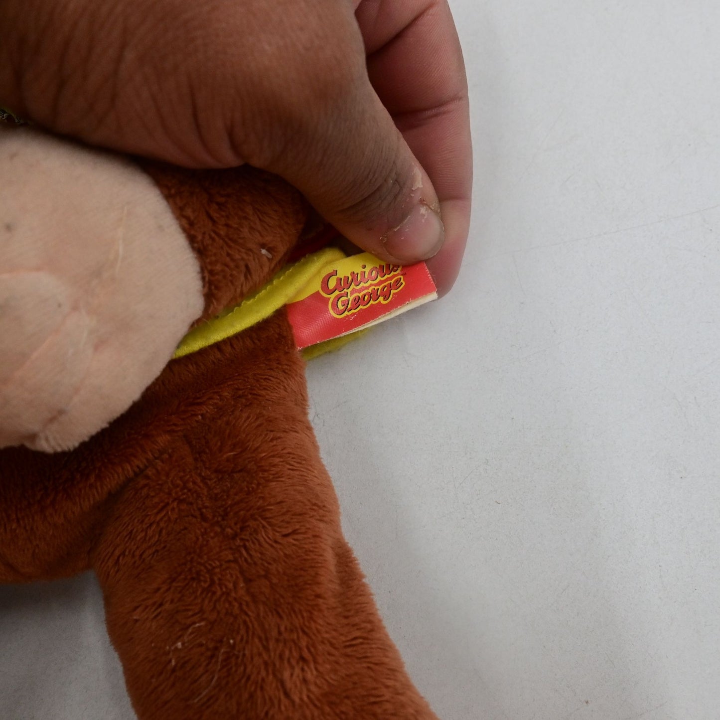 Curious George ‘I Love Tumbling’ Marvel Plush Stuffed Toy Monkey 2007