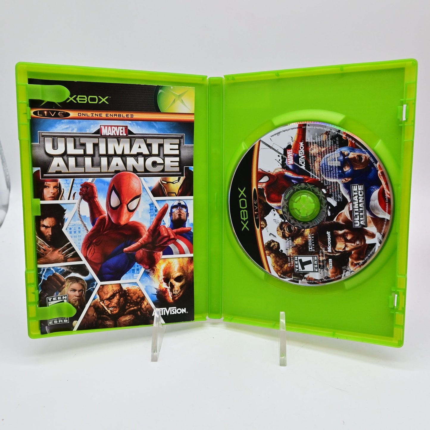 Marvel Ultimate Alliance Xbox Game Complete W/ Case & Manual