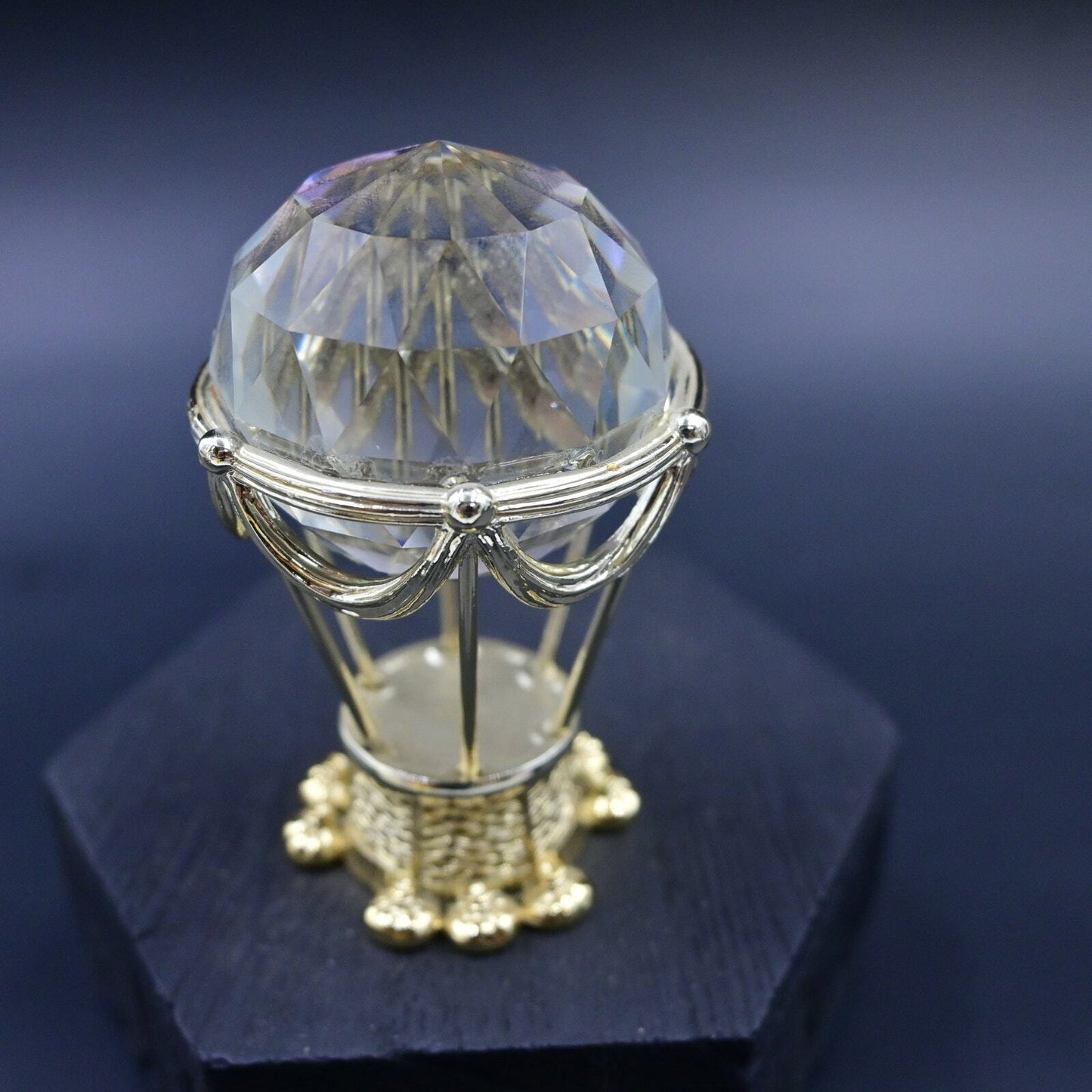Vintage Swarovski Trimlite Hot Air Balloon Figure