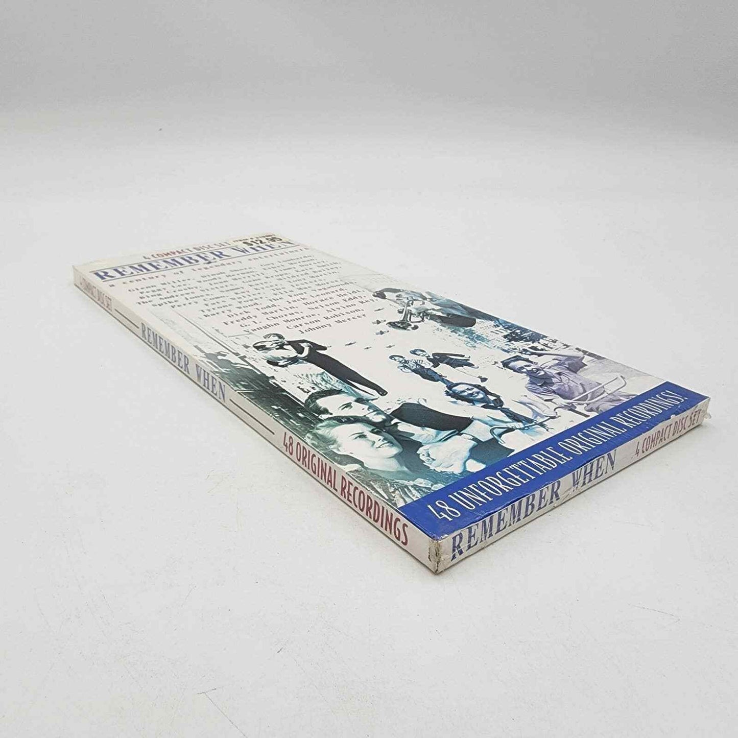 Remember When A Century Of Legendary Entertainers 4 Disc Cd Set