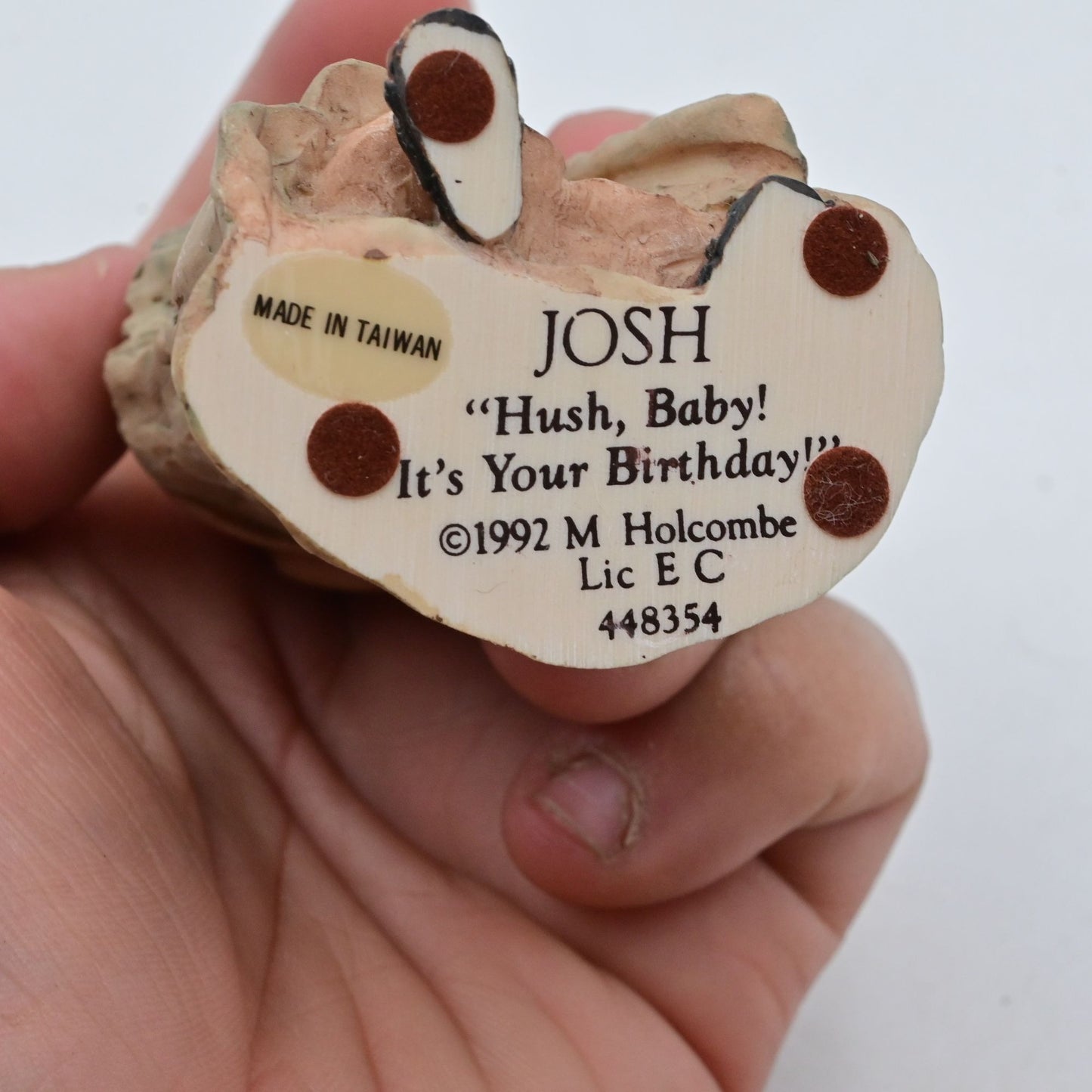 Vintage 1992 M. Holcombe African American Nativity Figurine Set
