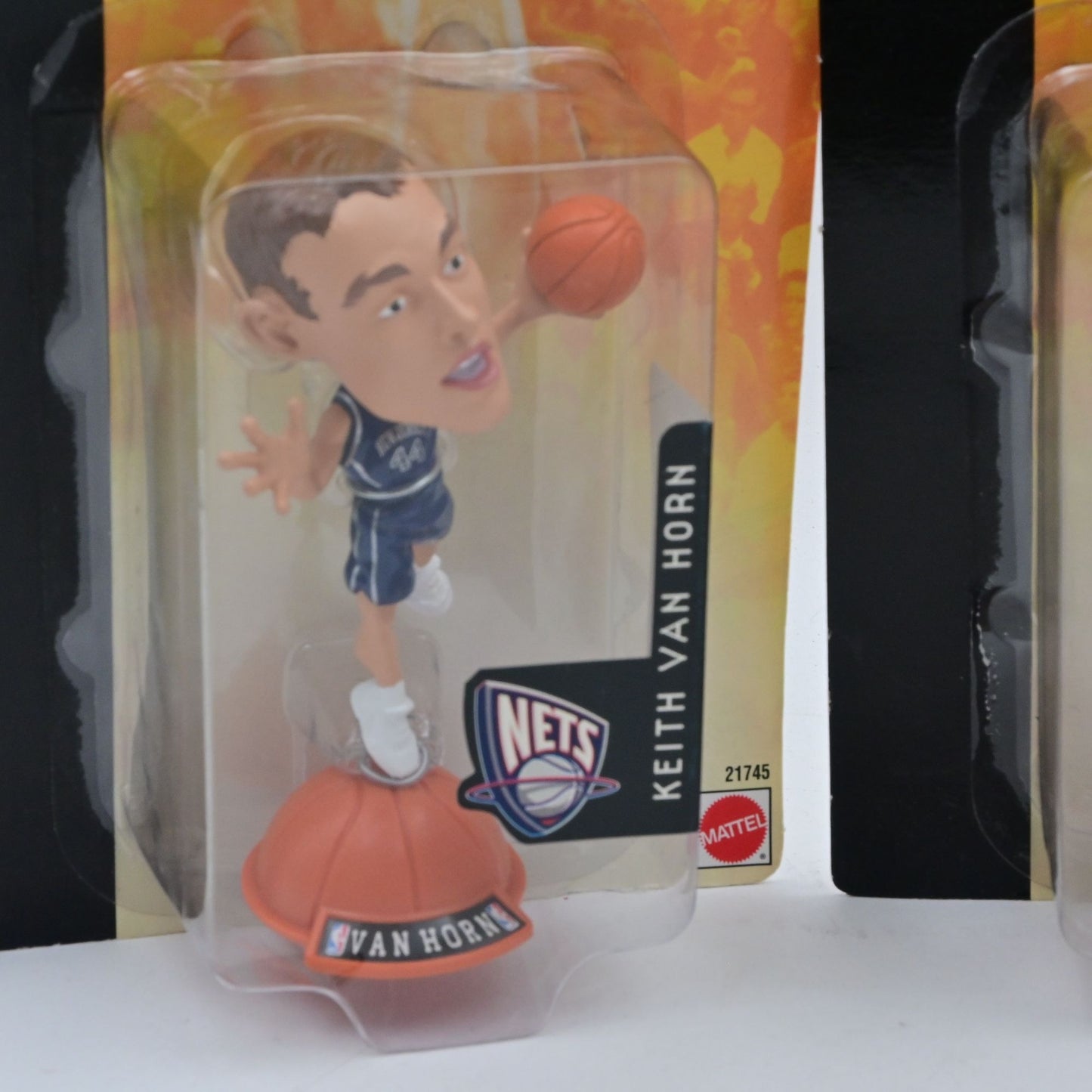 NBA Jams Collectible Figures Set Of 3: Keith Van Horn, Glen Rice, & Shawn Kemp