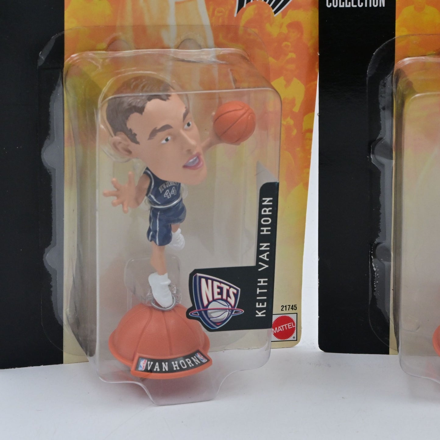 NBA Jams Collectible Figures Set Of 3: Keith Van Horn, Glen Rice, & Shawn Kemp