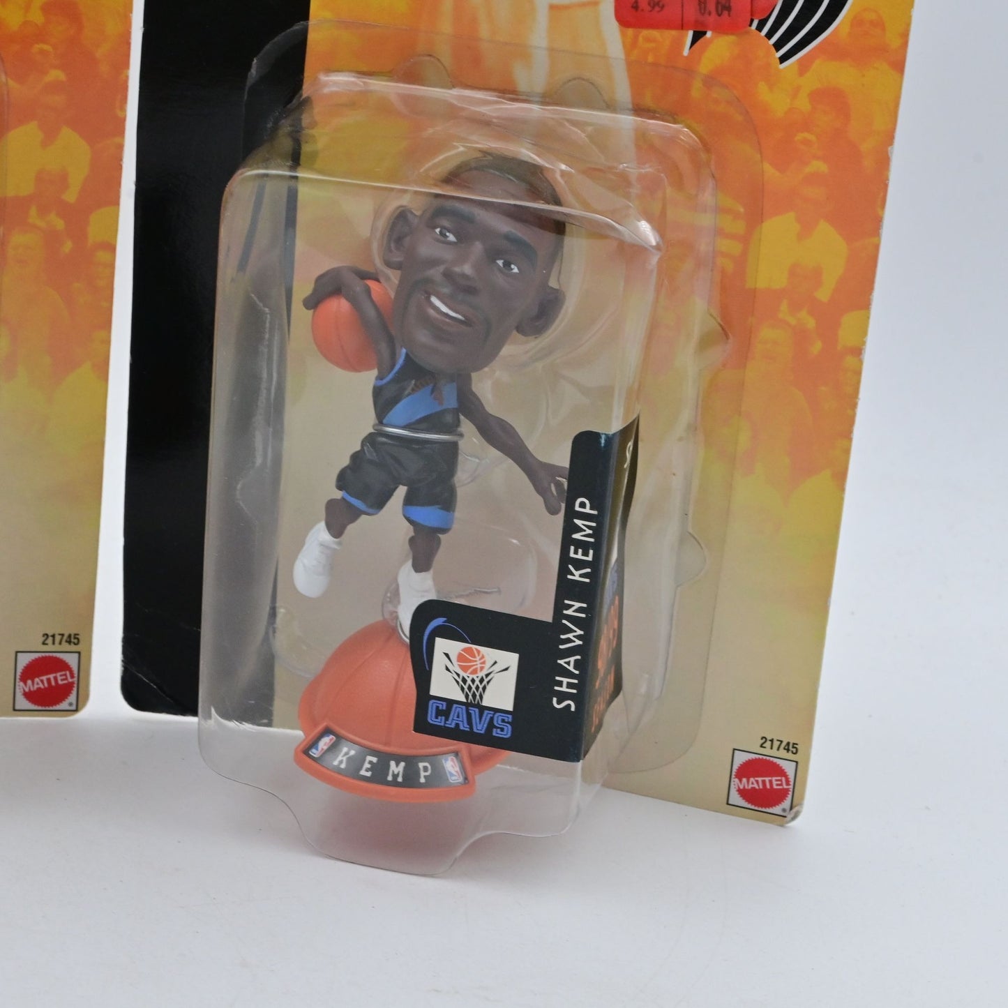 NBA Jams Collectible Figures Set Of 3: Keith Van Horn, Glen Rice, & Shawn Kemp