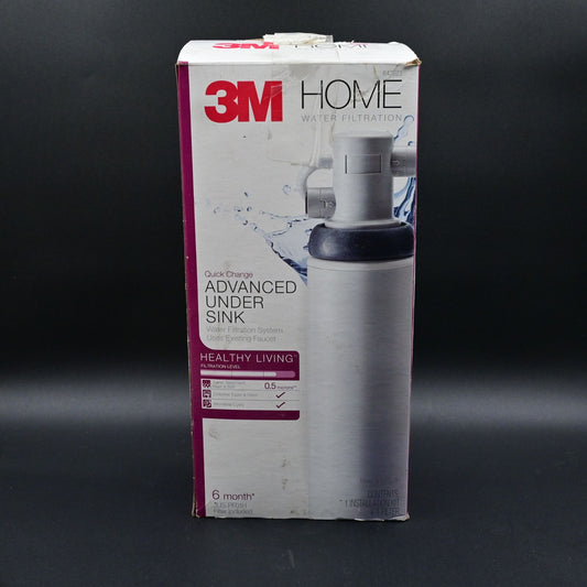 3M Home Quick Change Advanced Under Sink Filter System 3US-PS01H Open Box