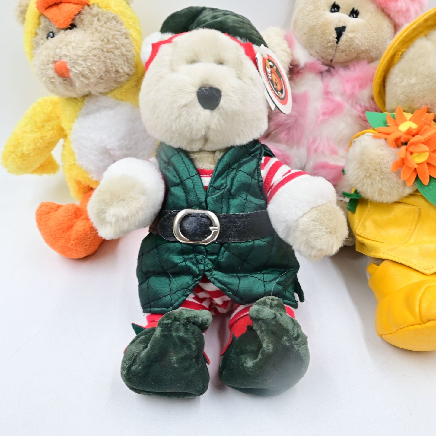 Starbucks Bearista Bear Holiday Elf, 19th, 25th, 46th Bundle Of 4
