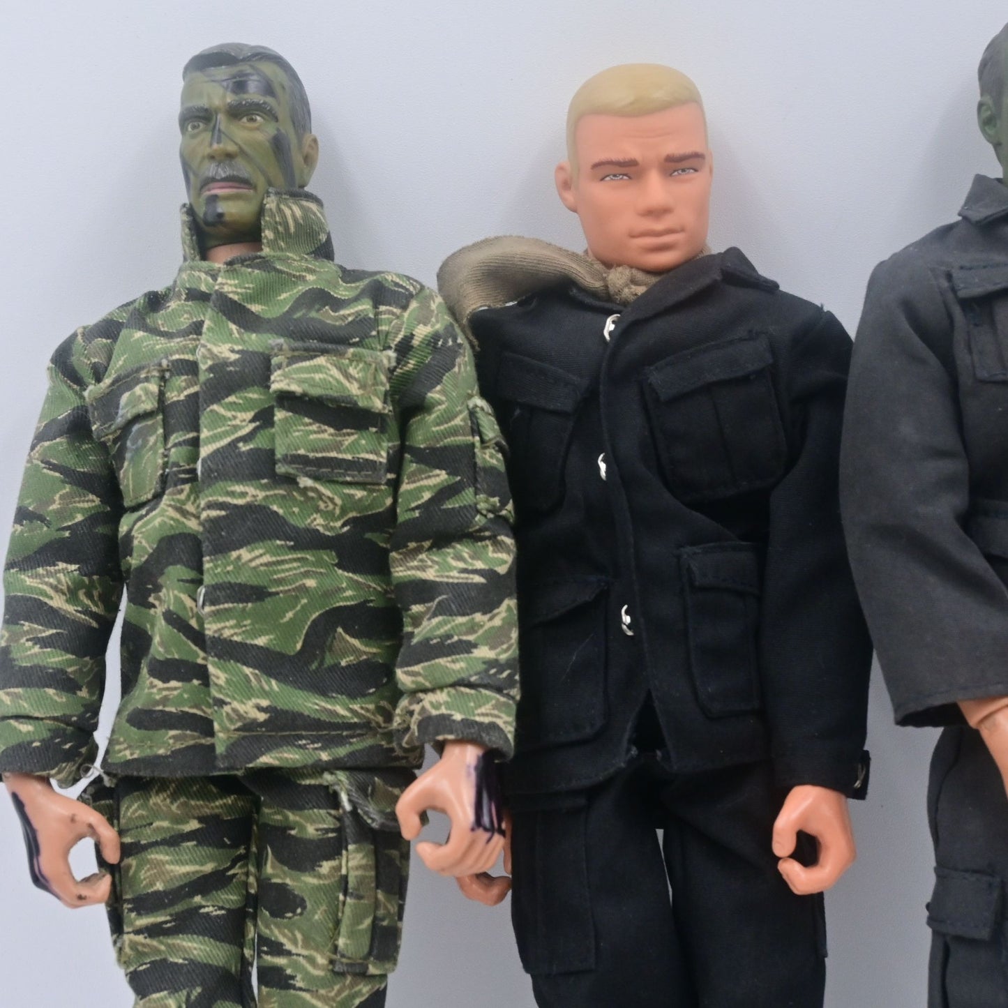 G.I. Joe Hasbro Pawtucket Vintage 1990s 12" Action Figures Bundle Of 3