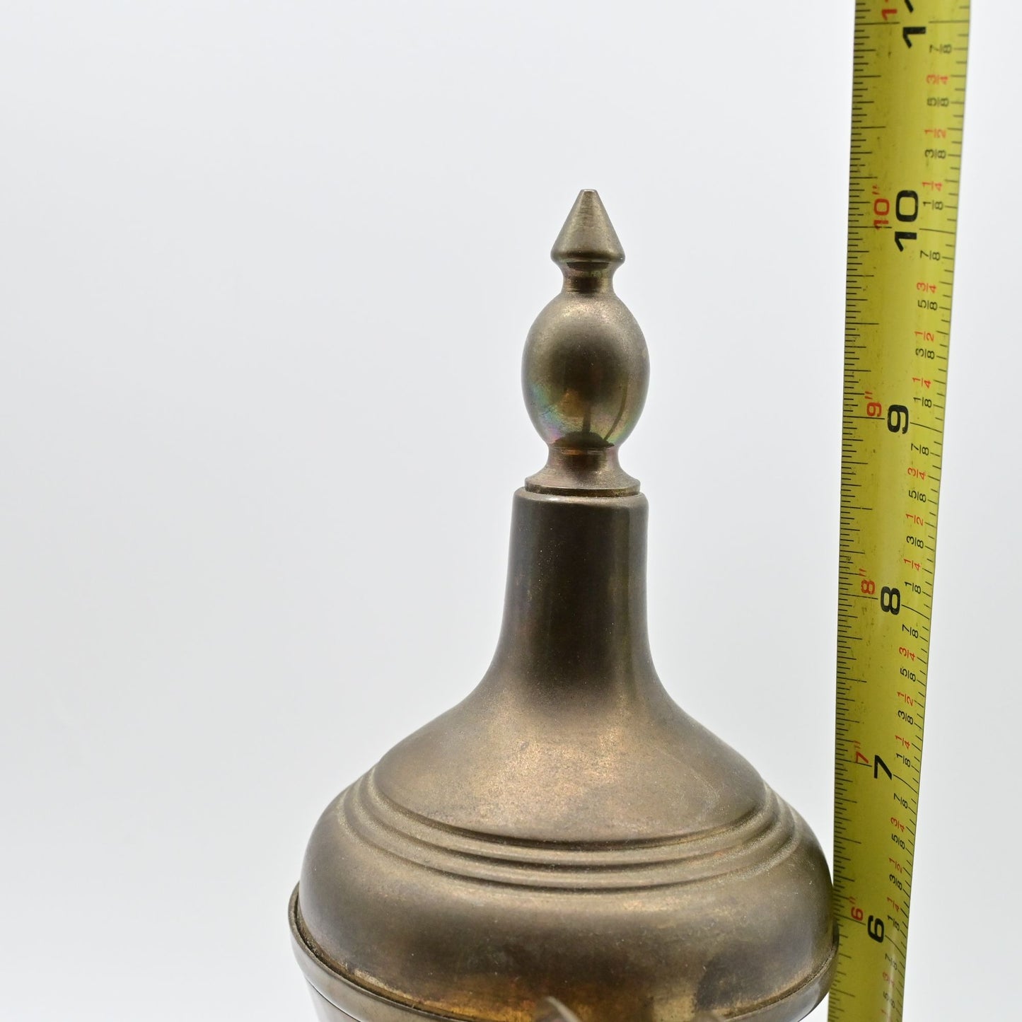 Vintage Brass Dallah Traditional Turkish or Arabic Coffee Pot