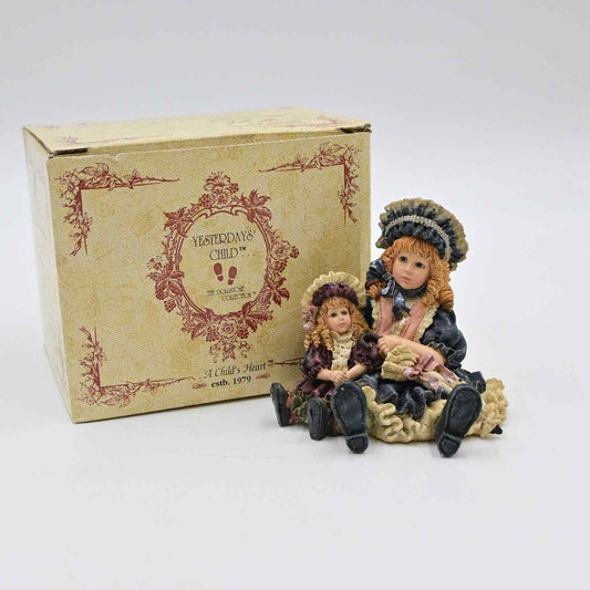 Boyds Bears Dollstone Collection Victoria With Samantha - Vintage 1995