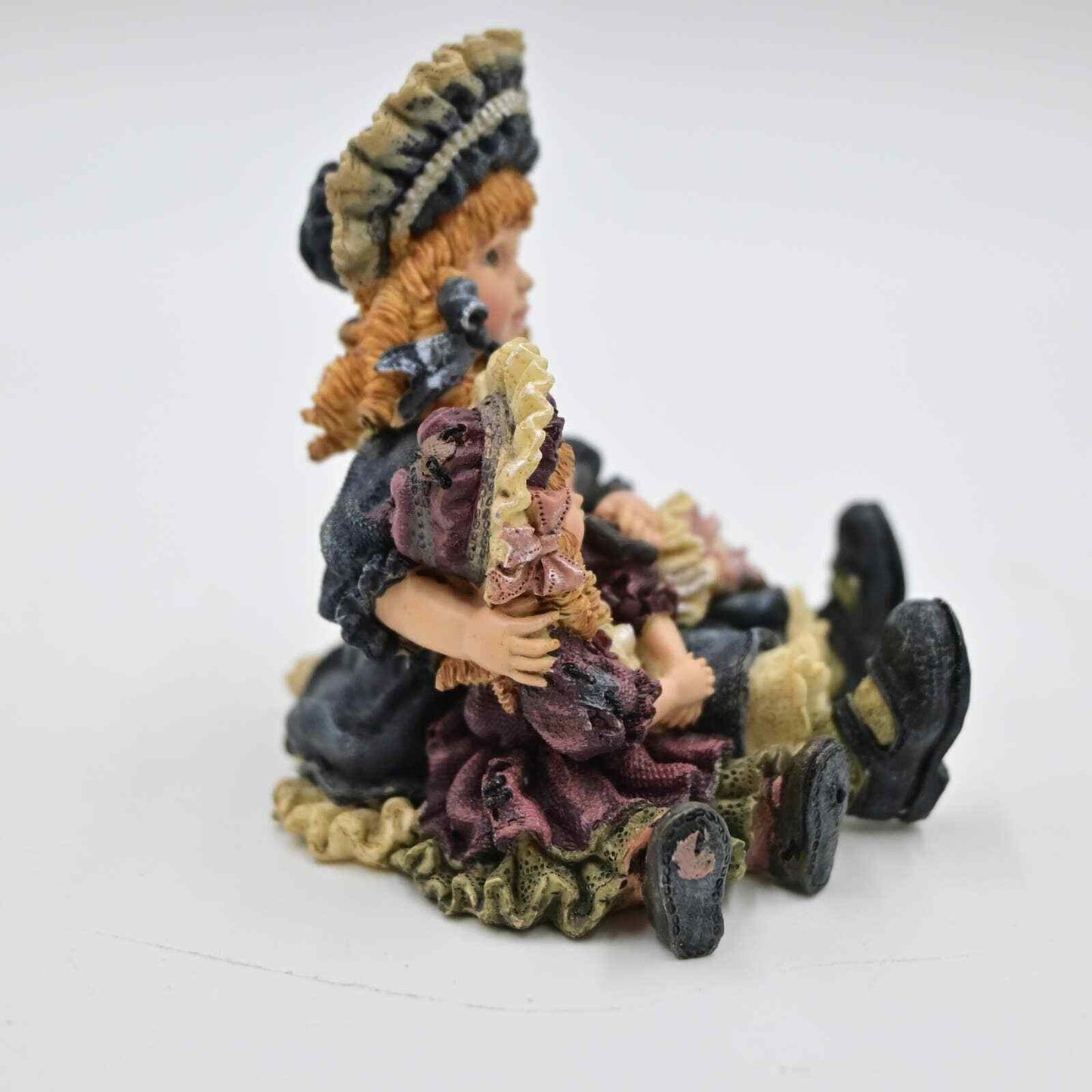 Boyds Bears Dollstone Collection Victoria With Samantha - Vintage 1995