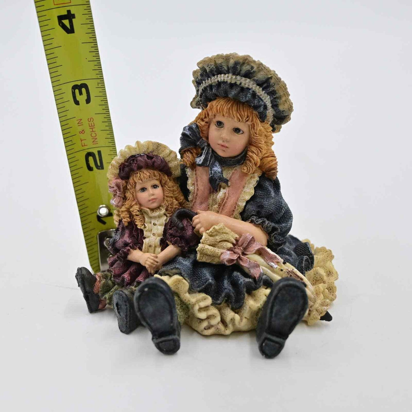 Boyds Bears Dollstone Collection Victoria With Samantha - Vintage 1995