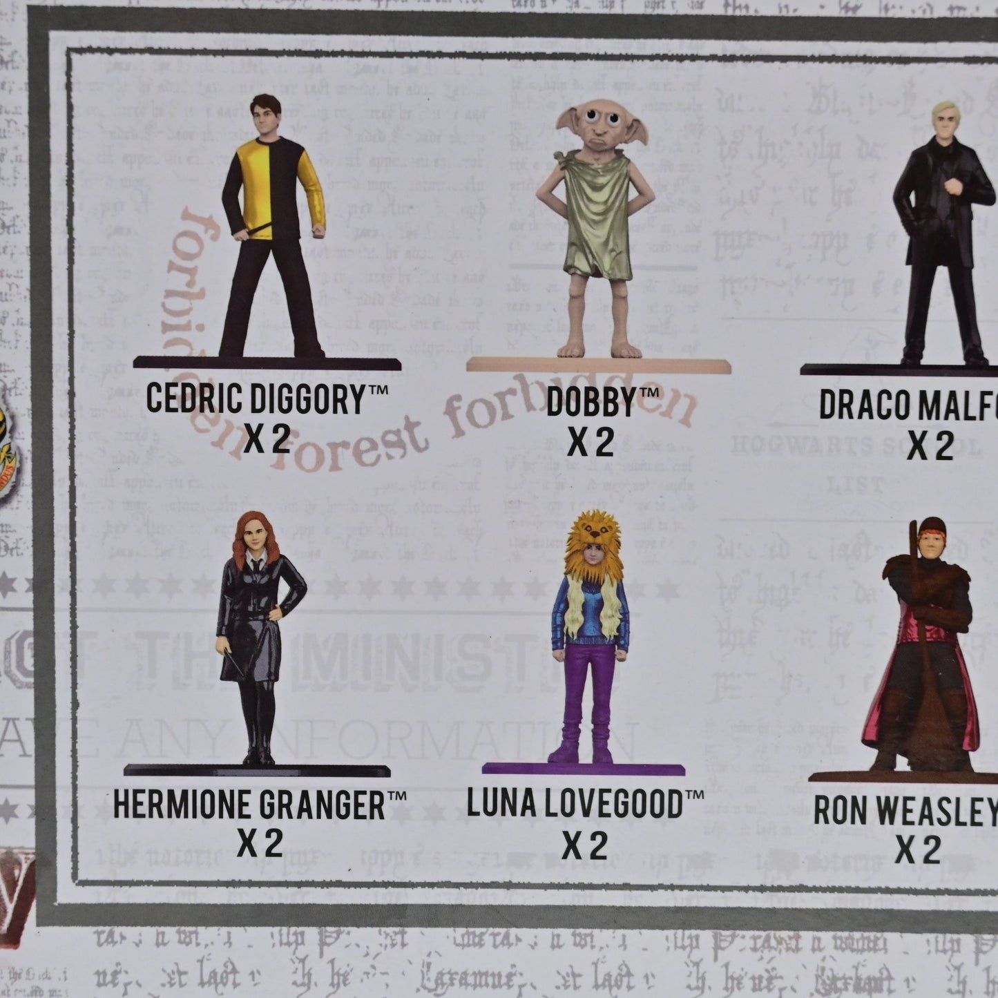 Jada Nano Metalfigs Harry Potter Mystery Figure Complete Box Of 20