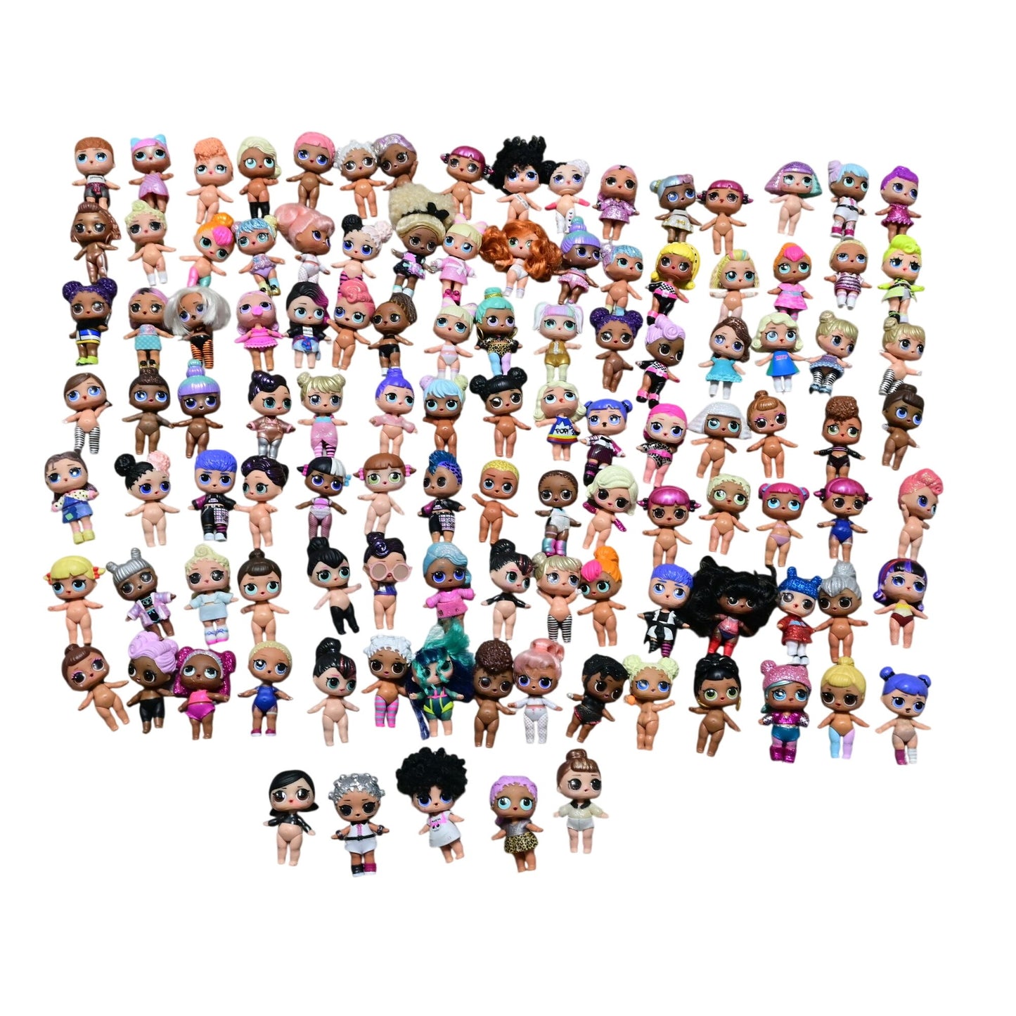 LOL Surprise Doll Bundle Of 113 W/ Tons Of Clothes/Accessories