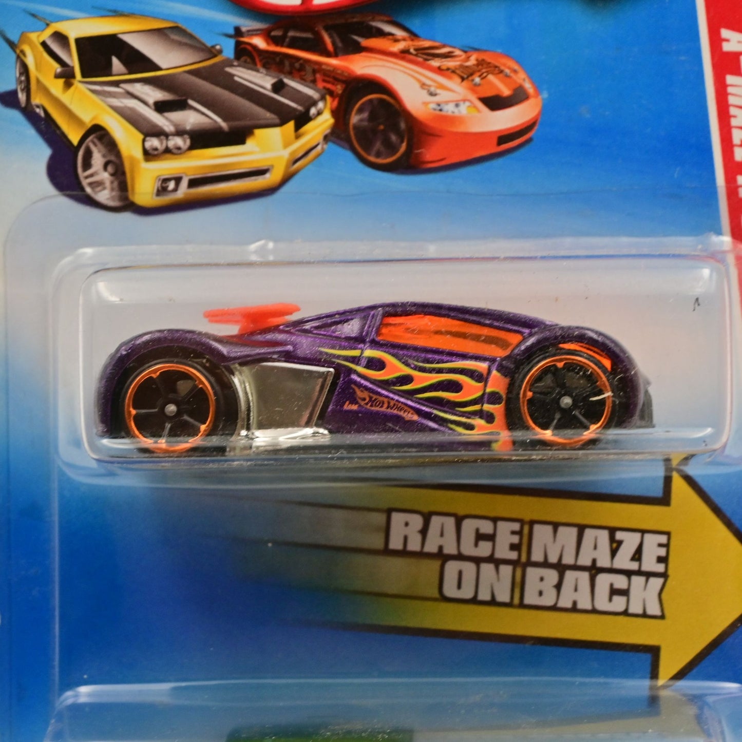 Hot Wheels A-Maze N Speedway 2-Pack Phantom Racer & '69 Mercury Cougar Die-Cast Cars