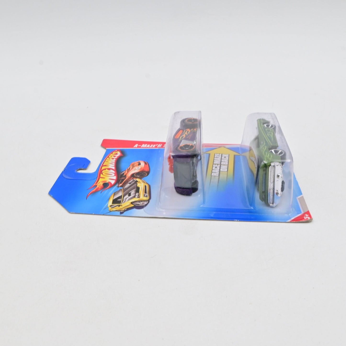 Hot Wheels A-Maze N Speedway 2-Pack Phantom Racer & '69 Mercury Cougar Die-Cast Cars