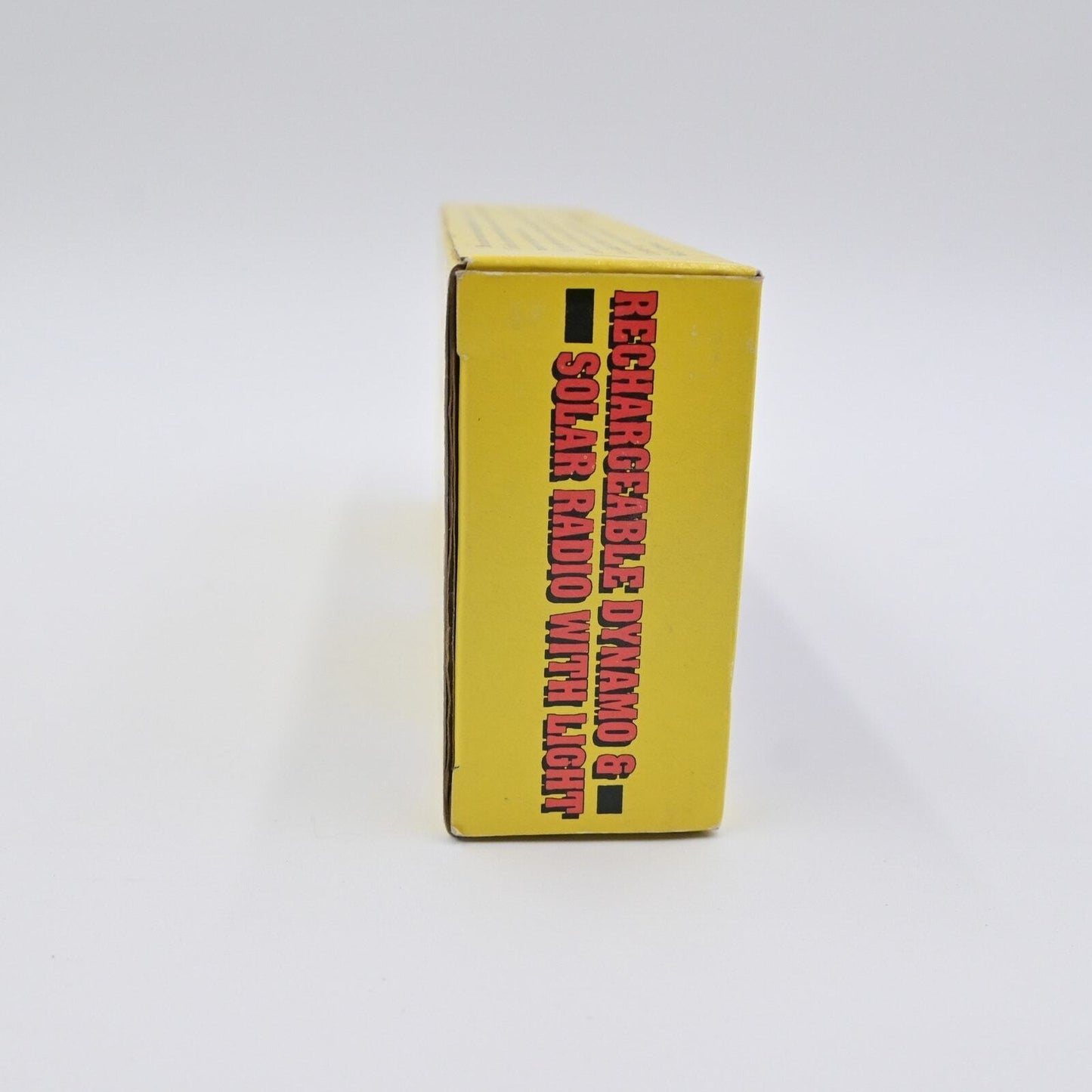 Rechargeable Dynamo & Solar Radio With Light NOS