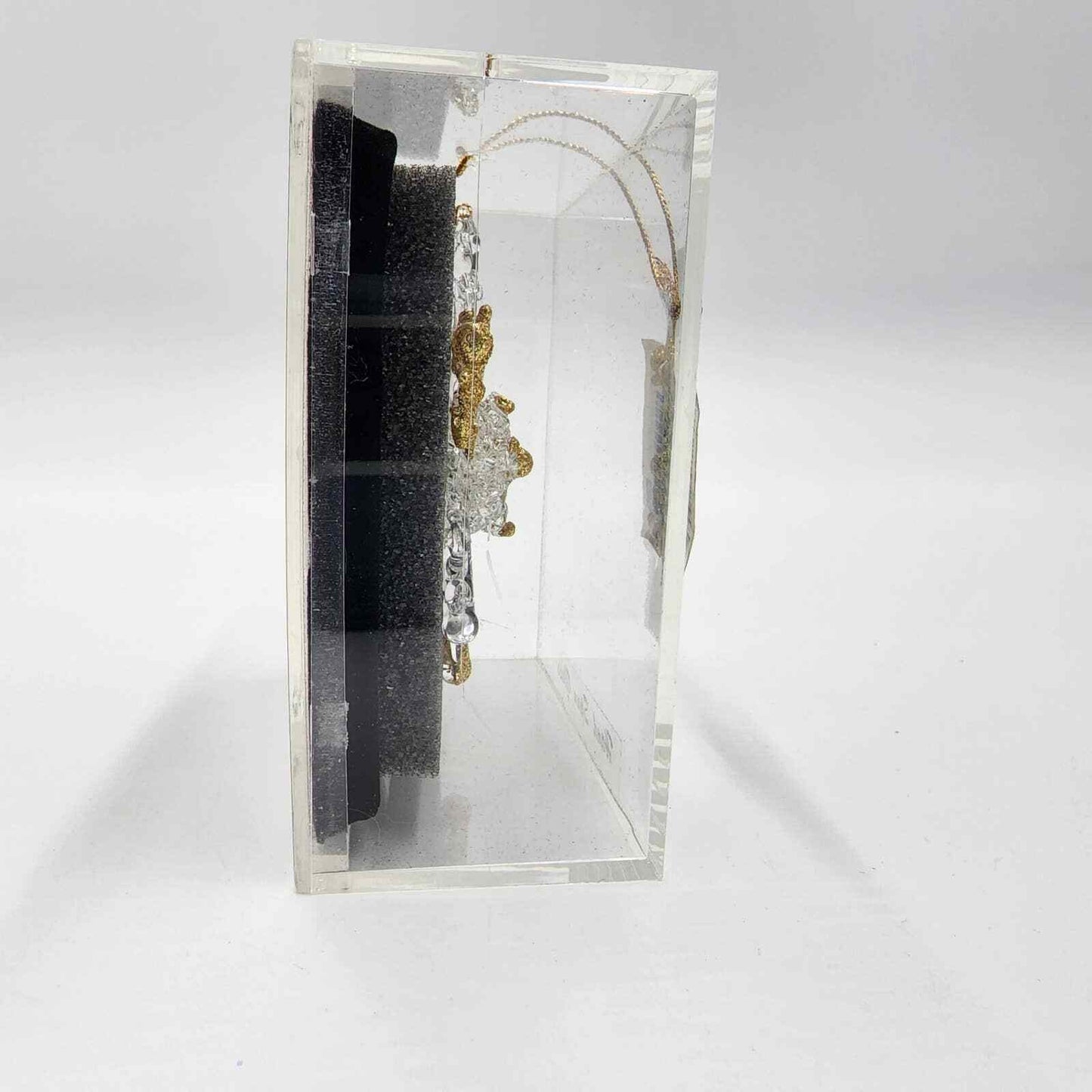 Unique Treasure Hand Spun Glass Snowflake Christmas Ornament