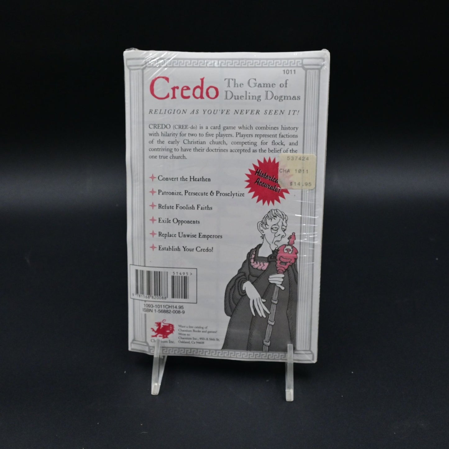 Chaosium Boardgame Credo! - The Game of Dueling Dogmas Bag