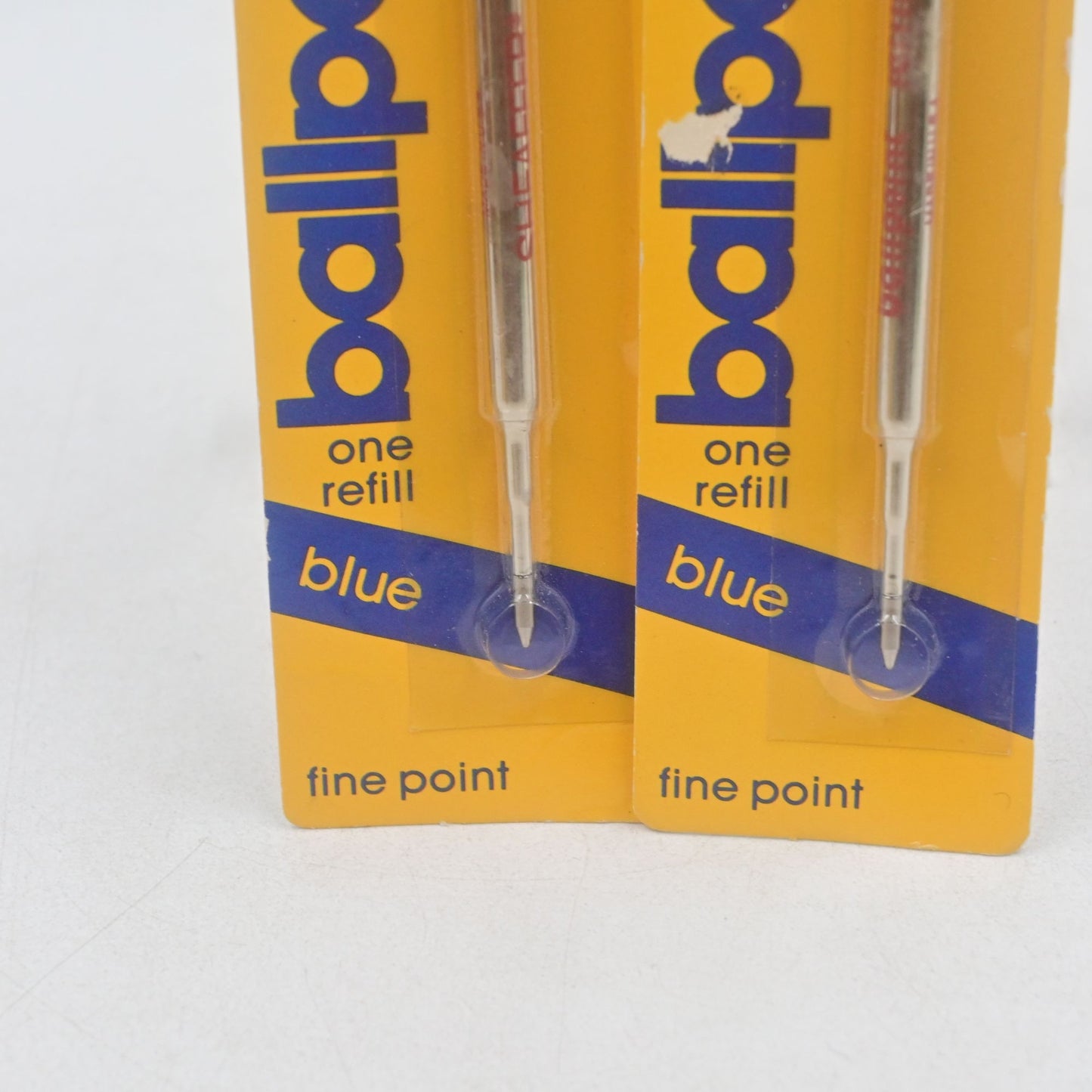 Sheaffer Ballpoint Pen Refill Blue Fine Point Ink Vintage Bundle Of 2