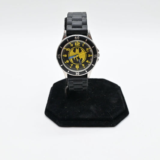 DC Comics Batman Accutime Chain Link Wrist Watch BAT9152JC