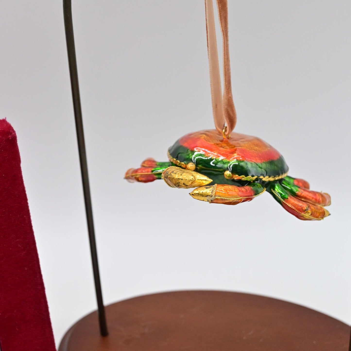Dillards Handcrafted Crab Ornament Box