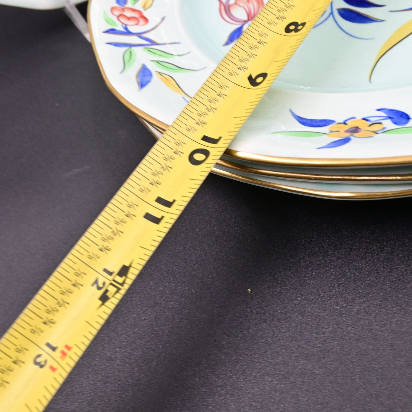 Adams & Sons England Calyx Ware Cambodia Dinner Plate Set Of 4
