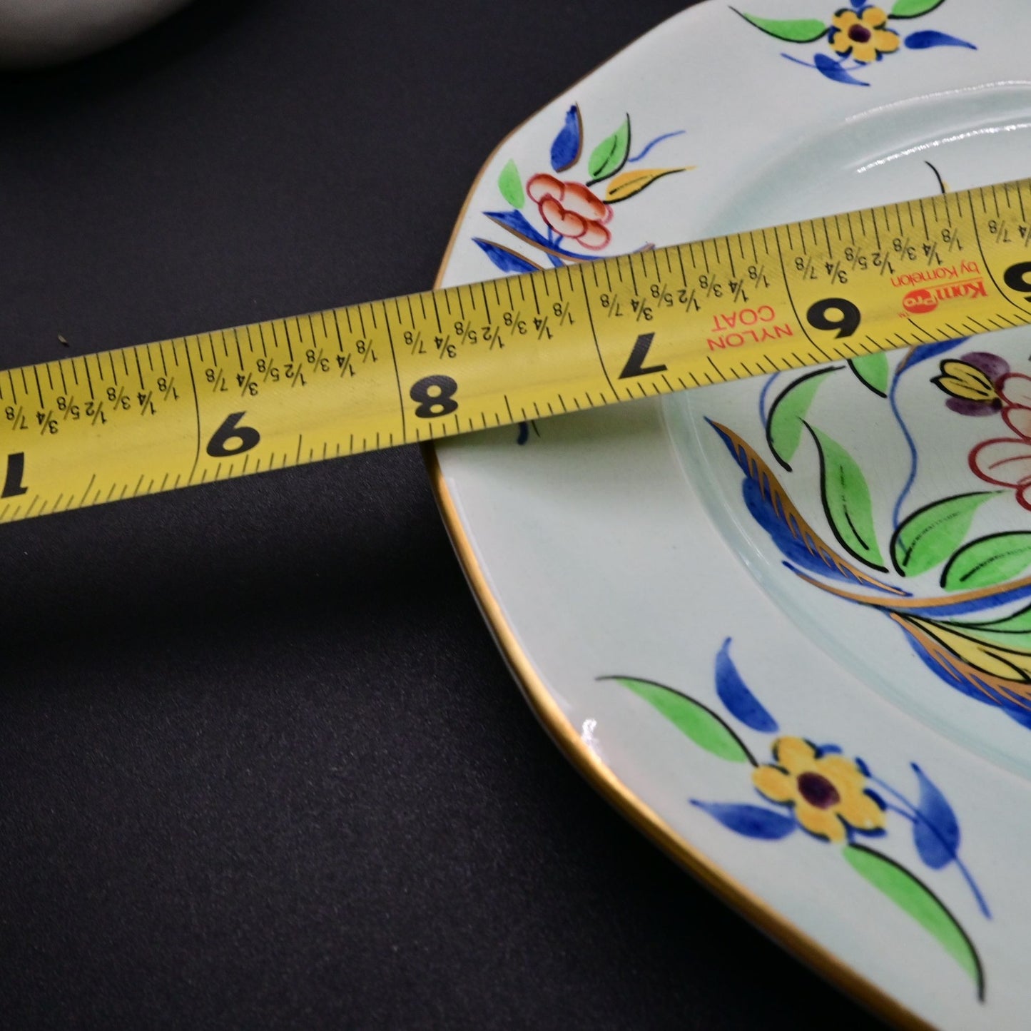 Adams & Sons England Calyx Ware Cambodia Desert Plate Set Of 4