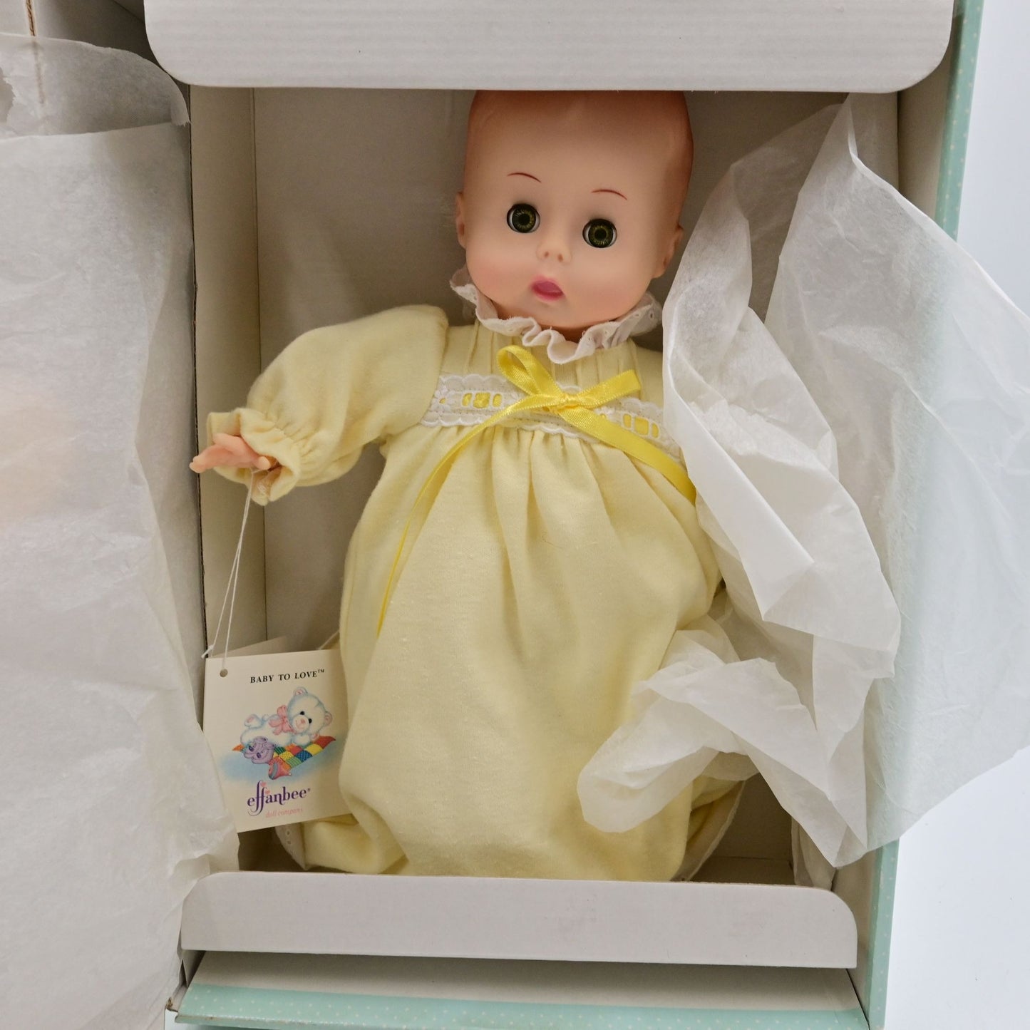 Effanbee Baby To Love Ensemble Doll New In Box - Vintage 1989