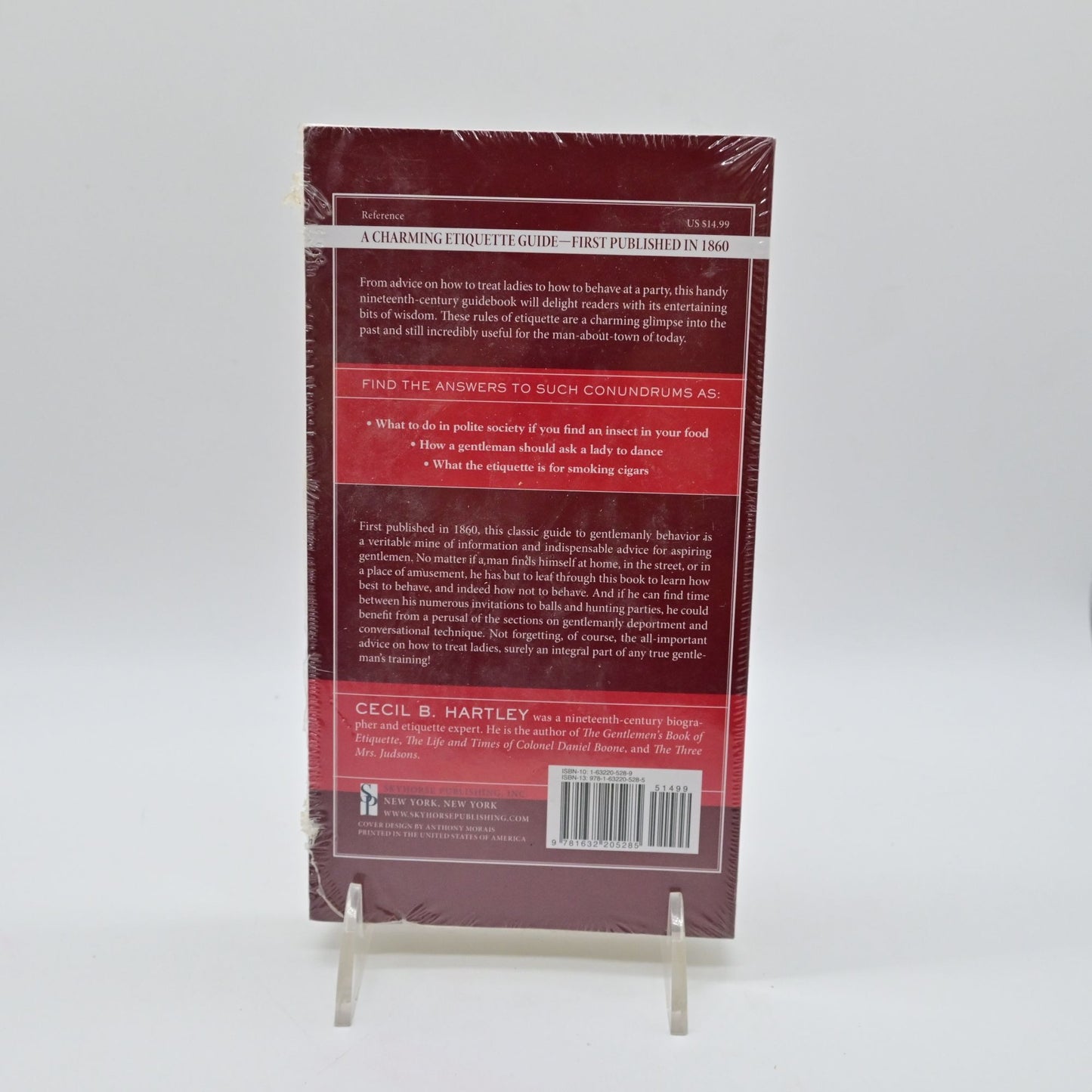 The Polite Gentlemens Guide To Proper Etiquette By Cecil B. Hartley New Sealed