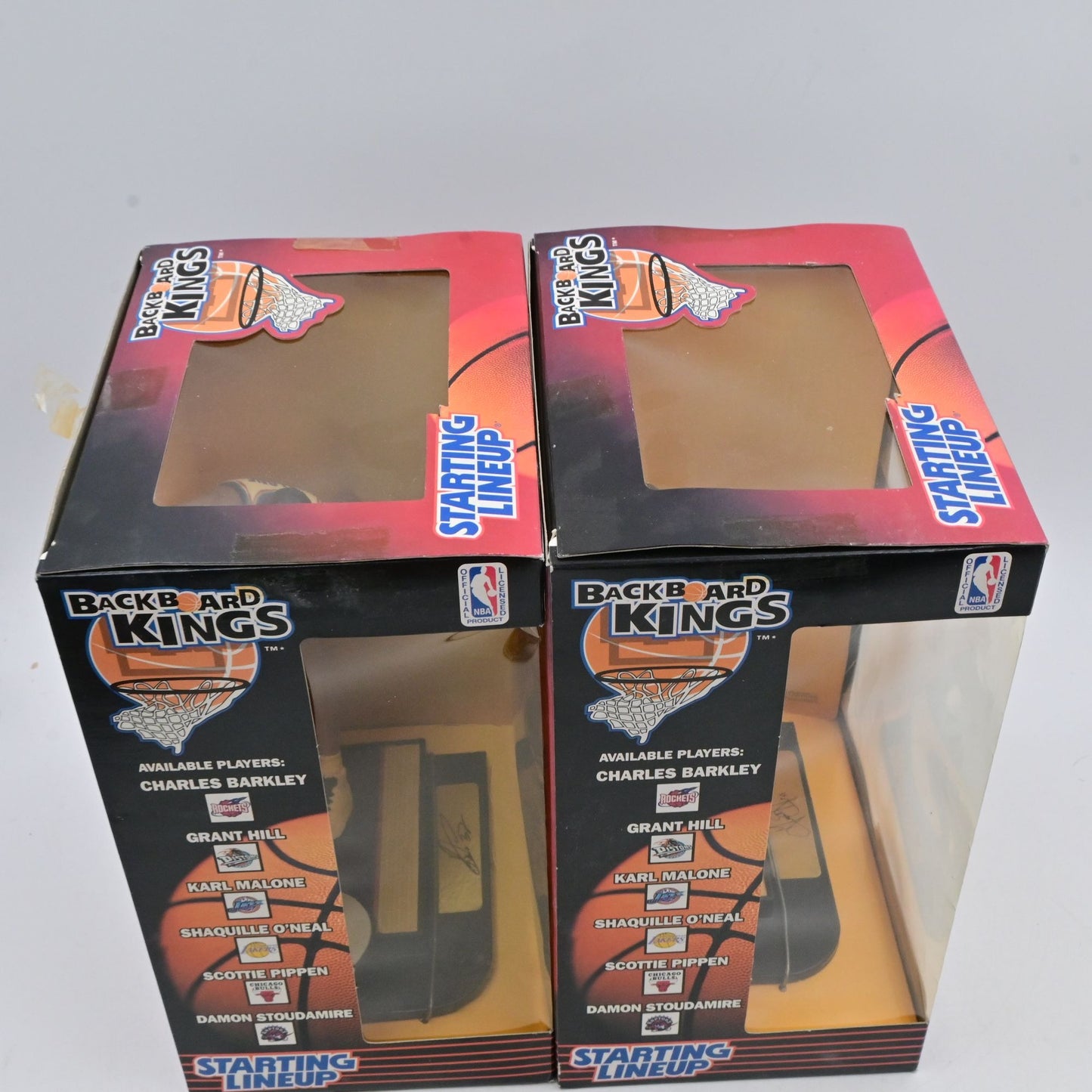 Starting Lineup Backboard Kings Figures Grant Hill & Karl Malone NBA