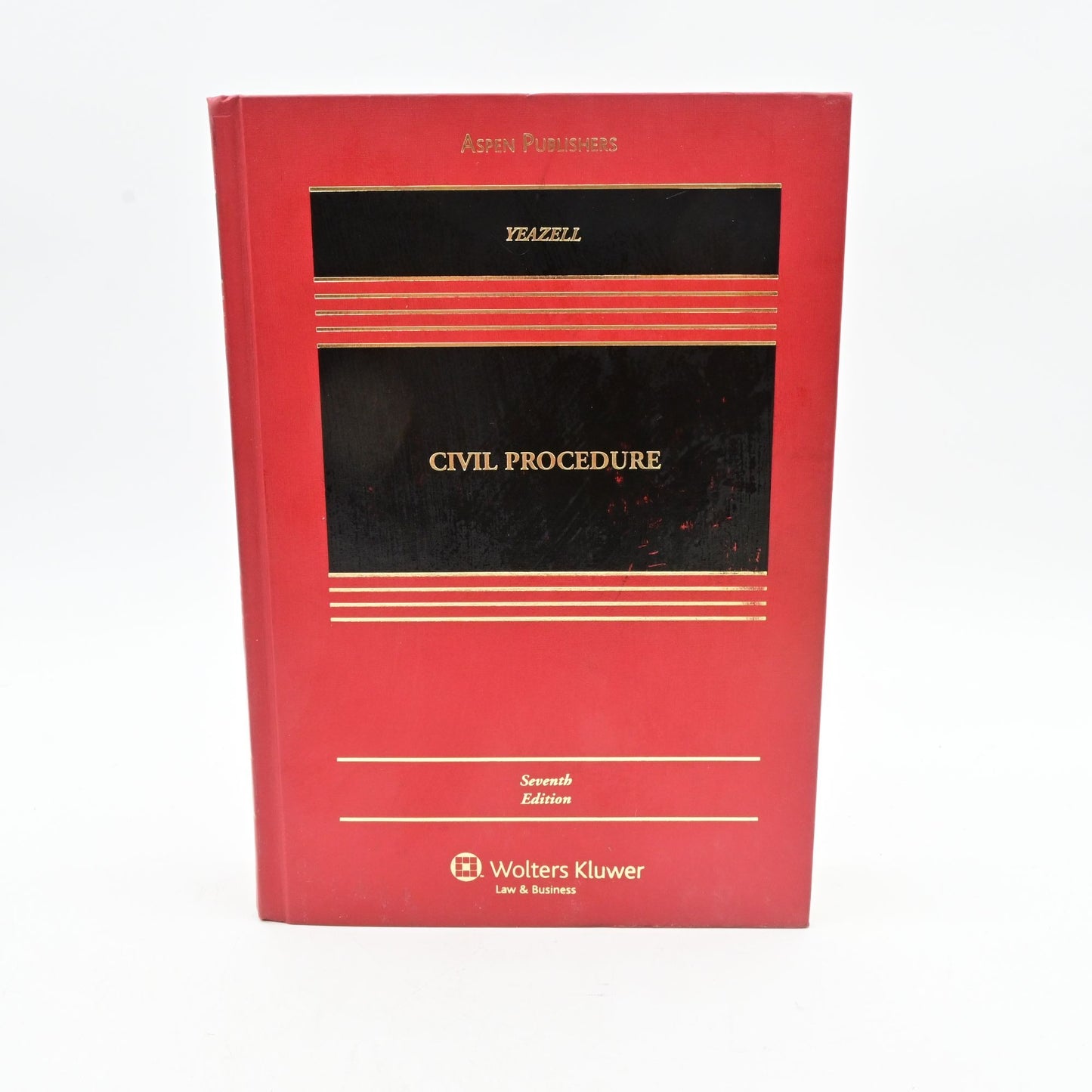 Civil Procedure By Yeazell 7th Edition Hardcover Wolters Kluwer Aspen Publishers
