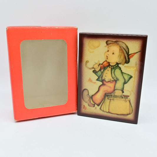 Hummel Deichert Musical Box W. Germany Superstar Playing The Happy Wanderer