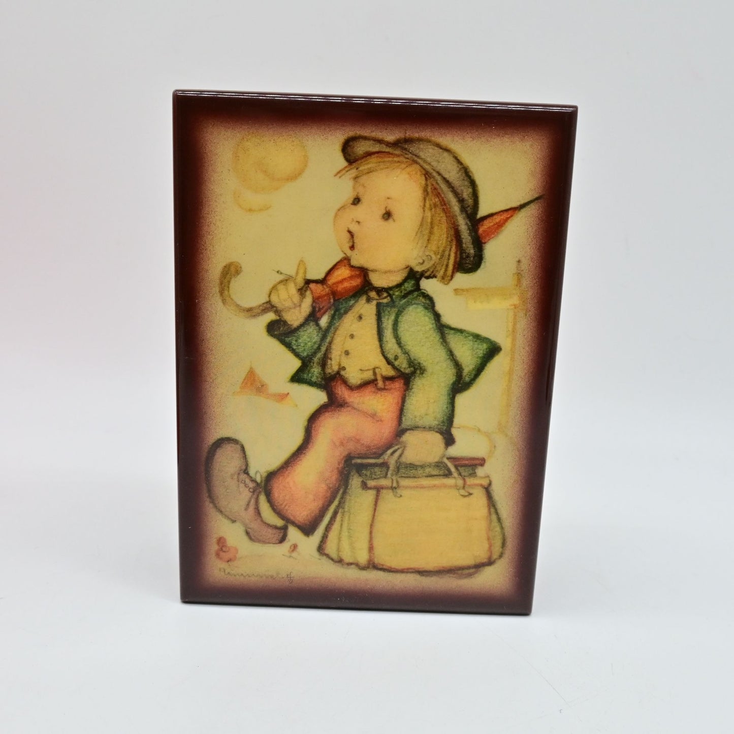 Hummel Deichert Musical Box W. Germany Superstar Playing The Happy Wanderer
