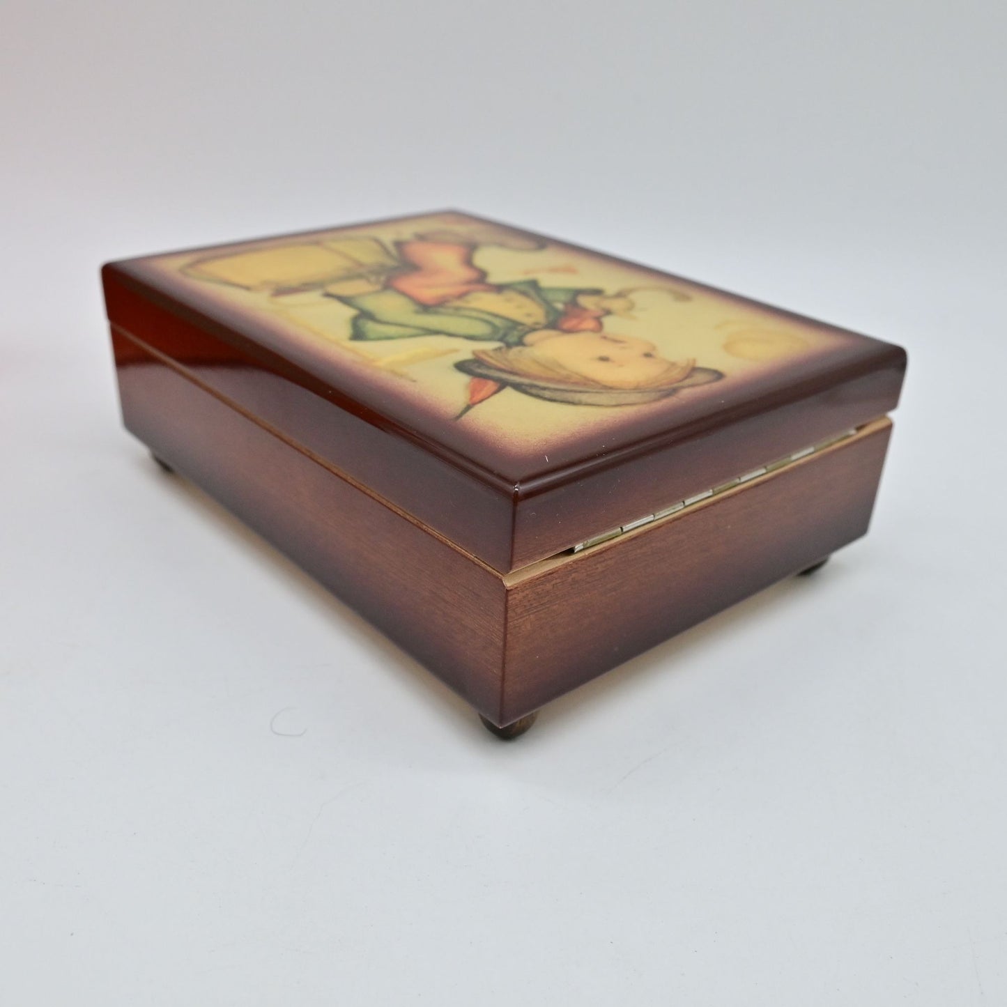 Hummel Deichert Musical Box W. Germany Superstar Playing The Happy Wanderer