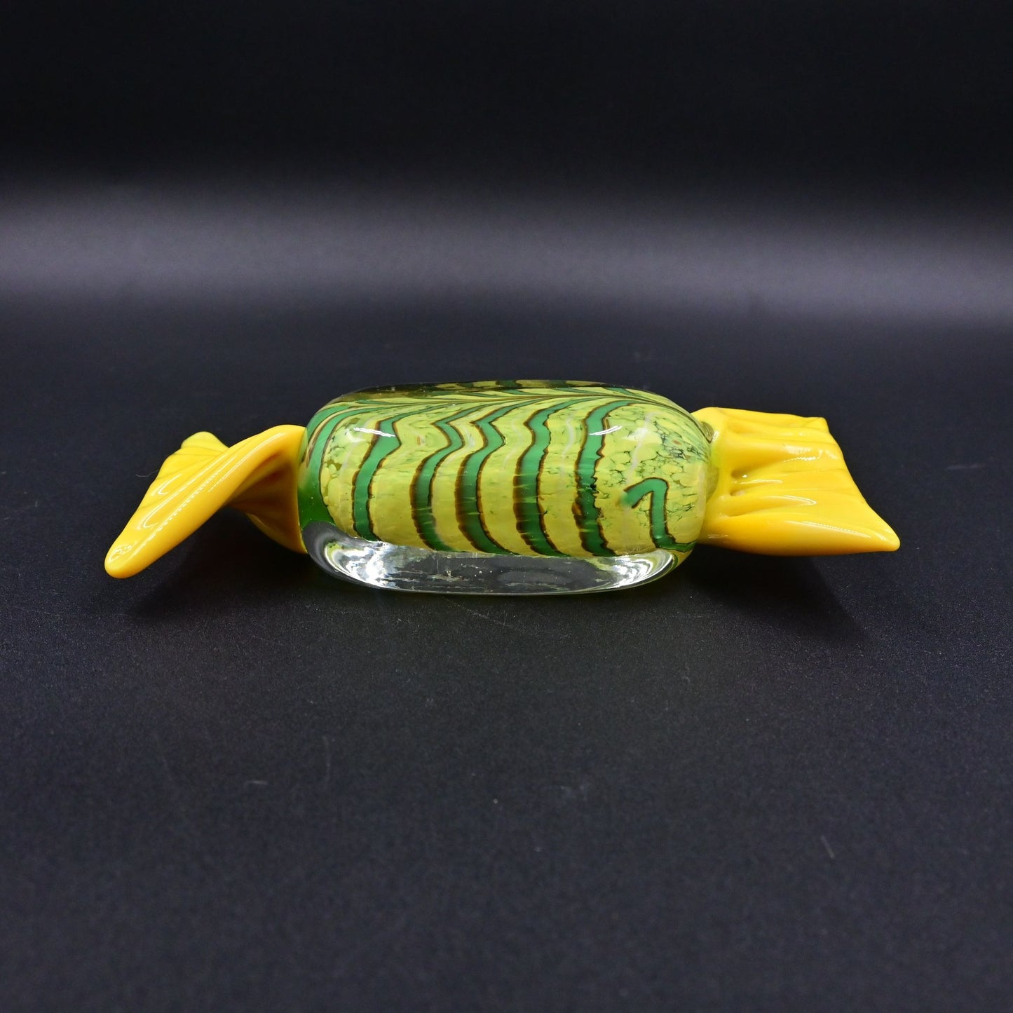 Murano Glass Sweet Yellow Glass Candy Vintage Figure Paperweight