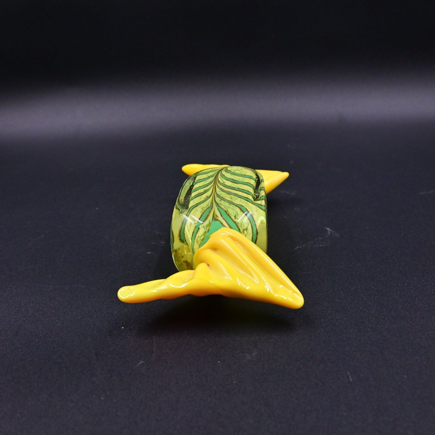 Murano Glass Sweet Yellow Glass Candy Vintage Figure Paperweight