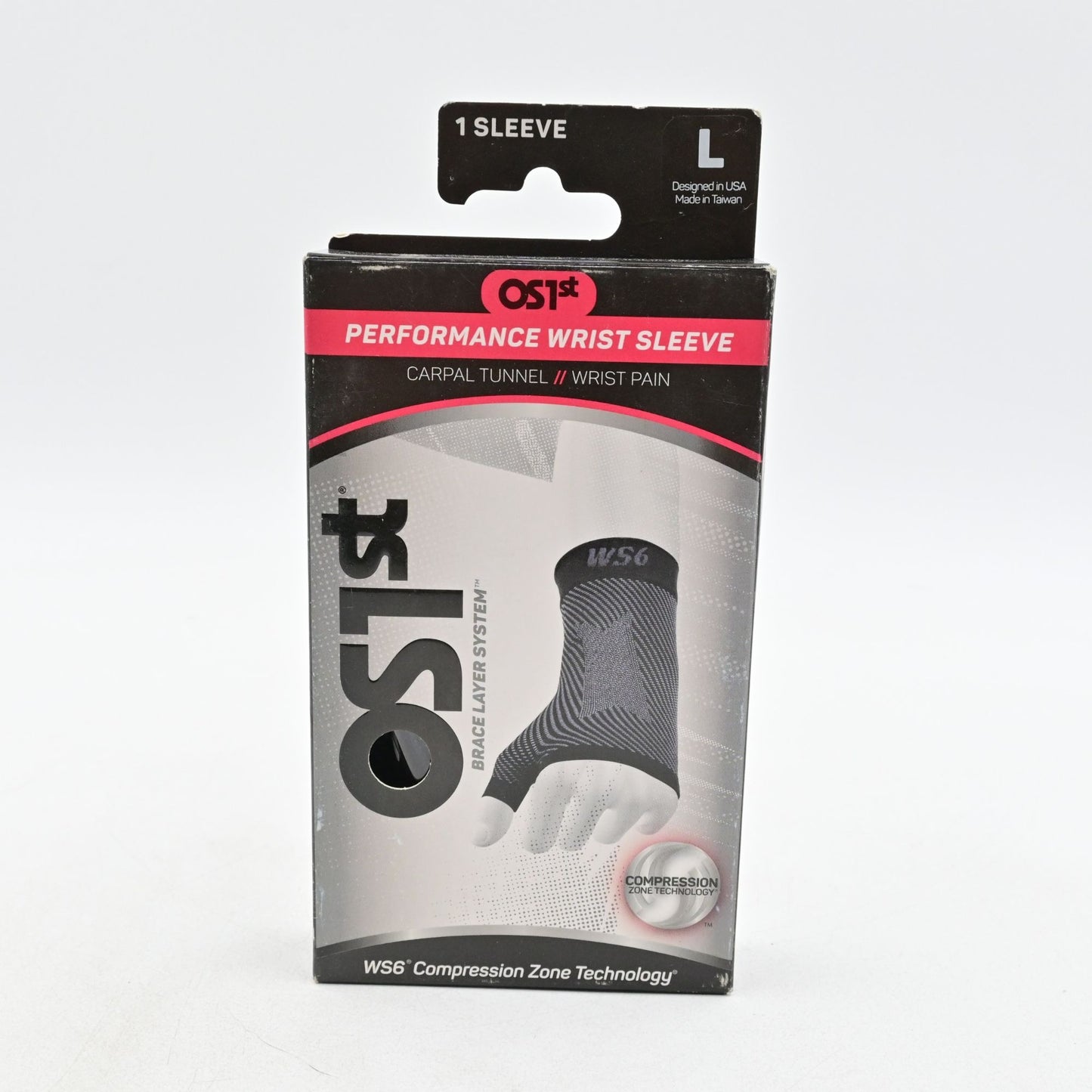 OS1st WS6 Performance Wrist Sleeve Size L New In Package
