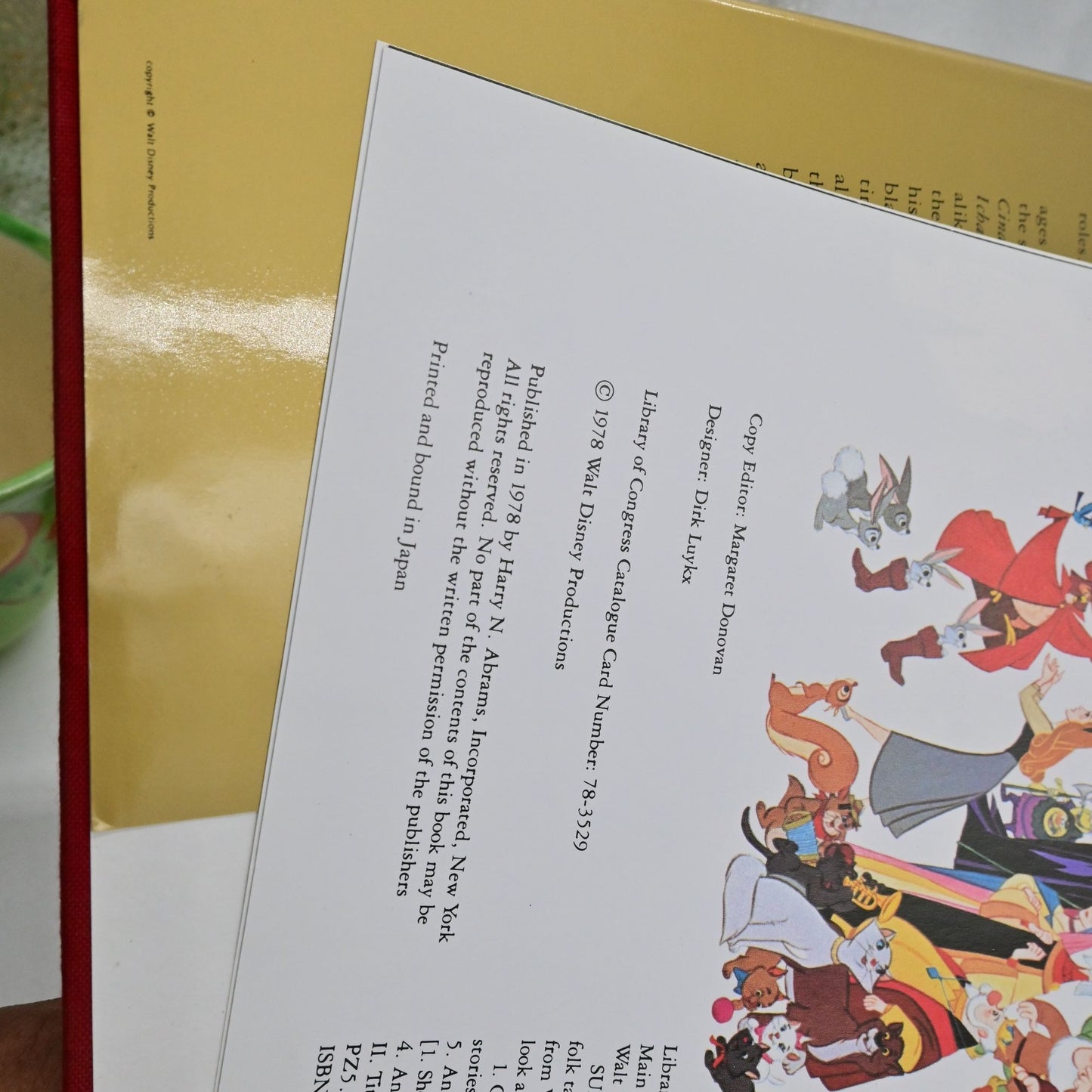 Walt Disney's Treasury of Children's Classics Vintage 1978 Hardcover Book