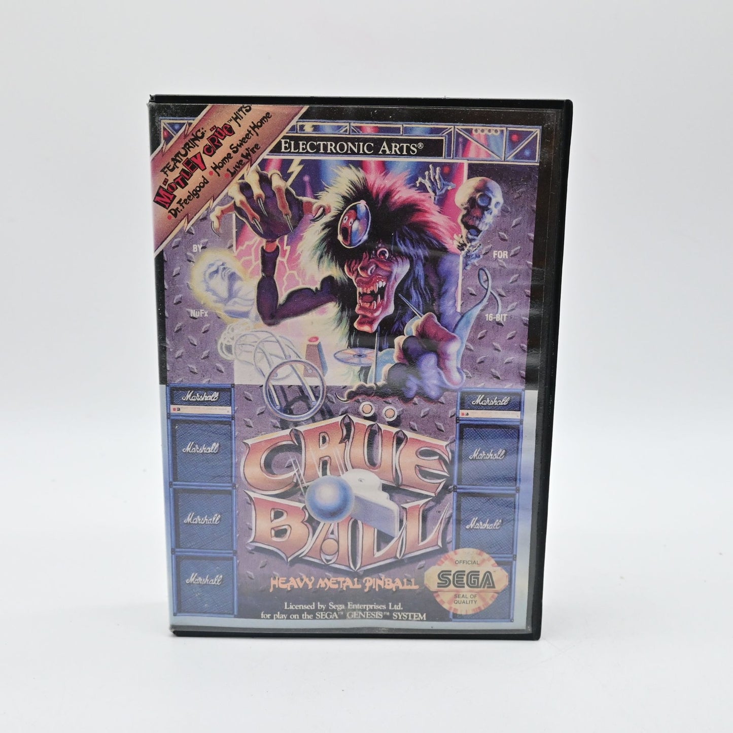 Crüe Ball Sega Genesis Game No Manual