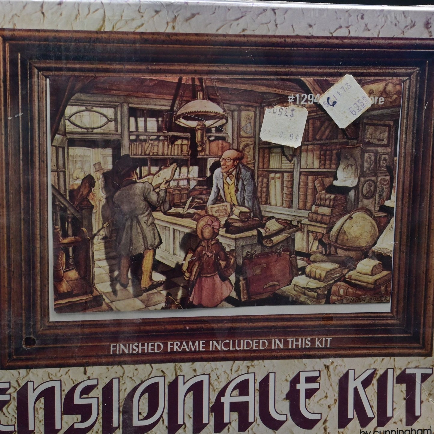 Old World Series Dimensionale Kit 12946 Book Store 3D NIB