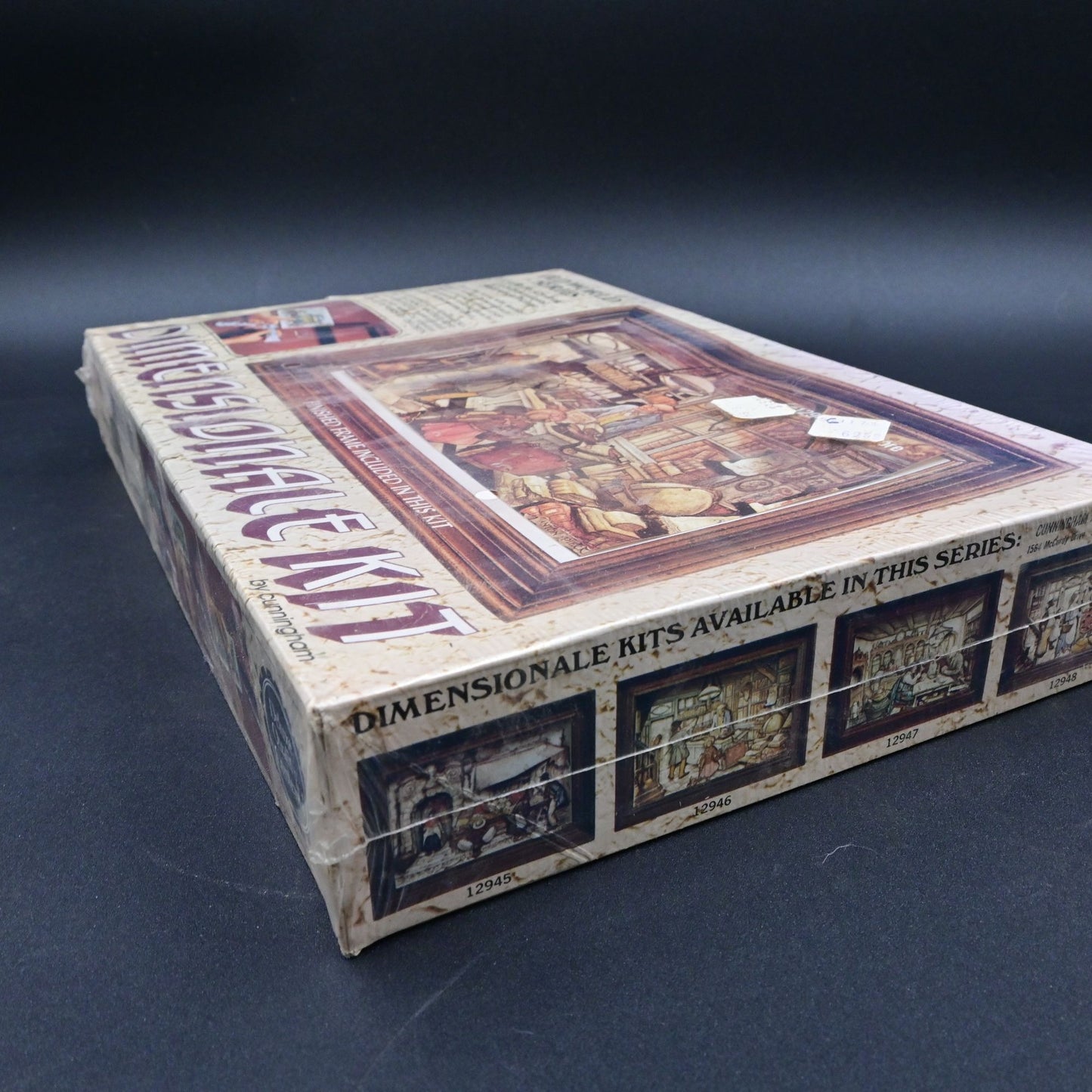 Old World Series Dimensionale Kit 12946 Book Store 3D NIB