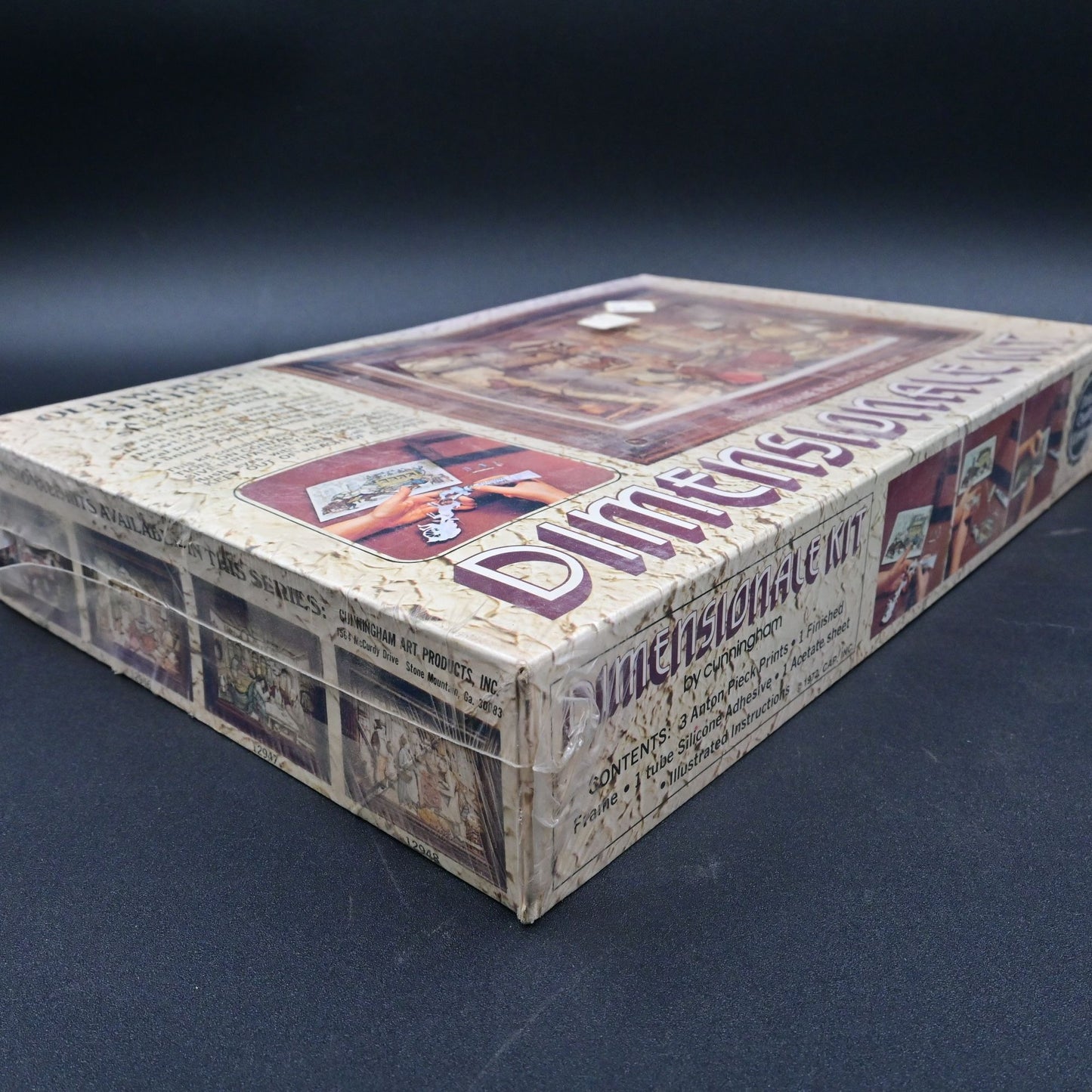 Old World Series Dimensionale Kit 12946 Book Store 3D NIB
