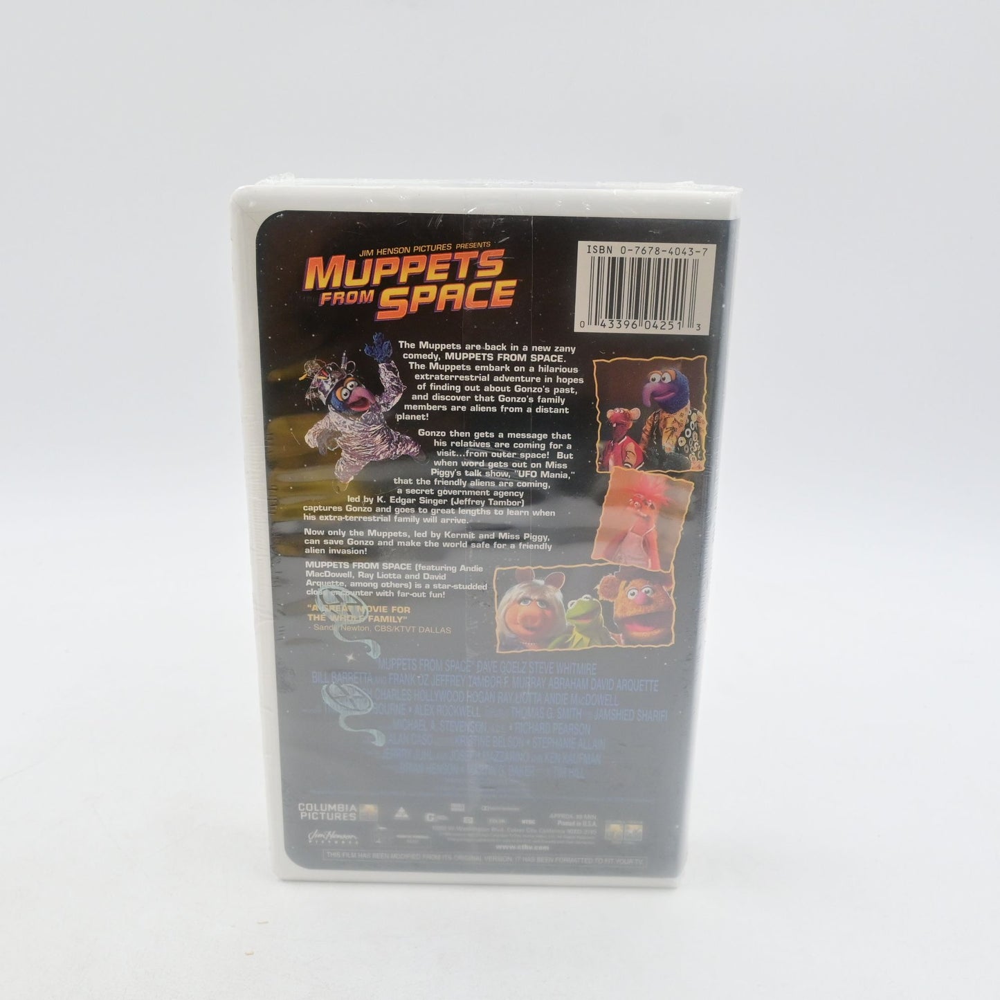 Muppets From Space VHS Sealed