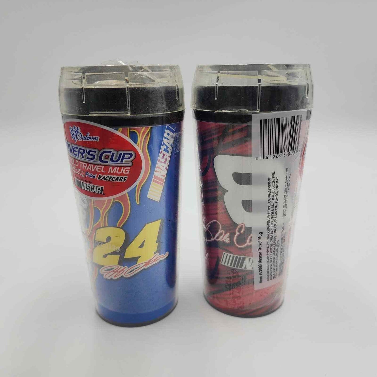 Nascar Travel Mug Jeff Gordon And Dale Earnhardt Jr Vintage 2002