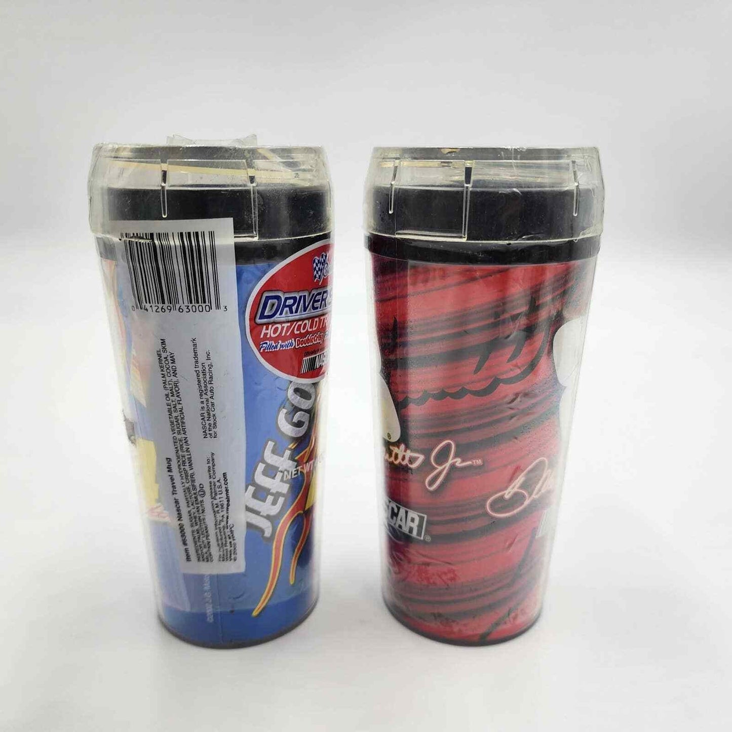 Nascar Travel Mug Jeff Gordon And Dale Earnhardt Jr Vintage 2002